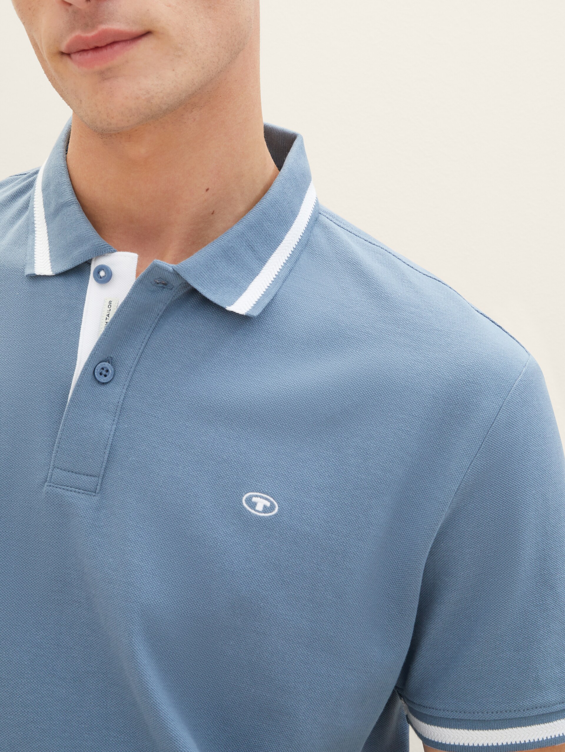 Poloshirts in 2-pack - soft berry red