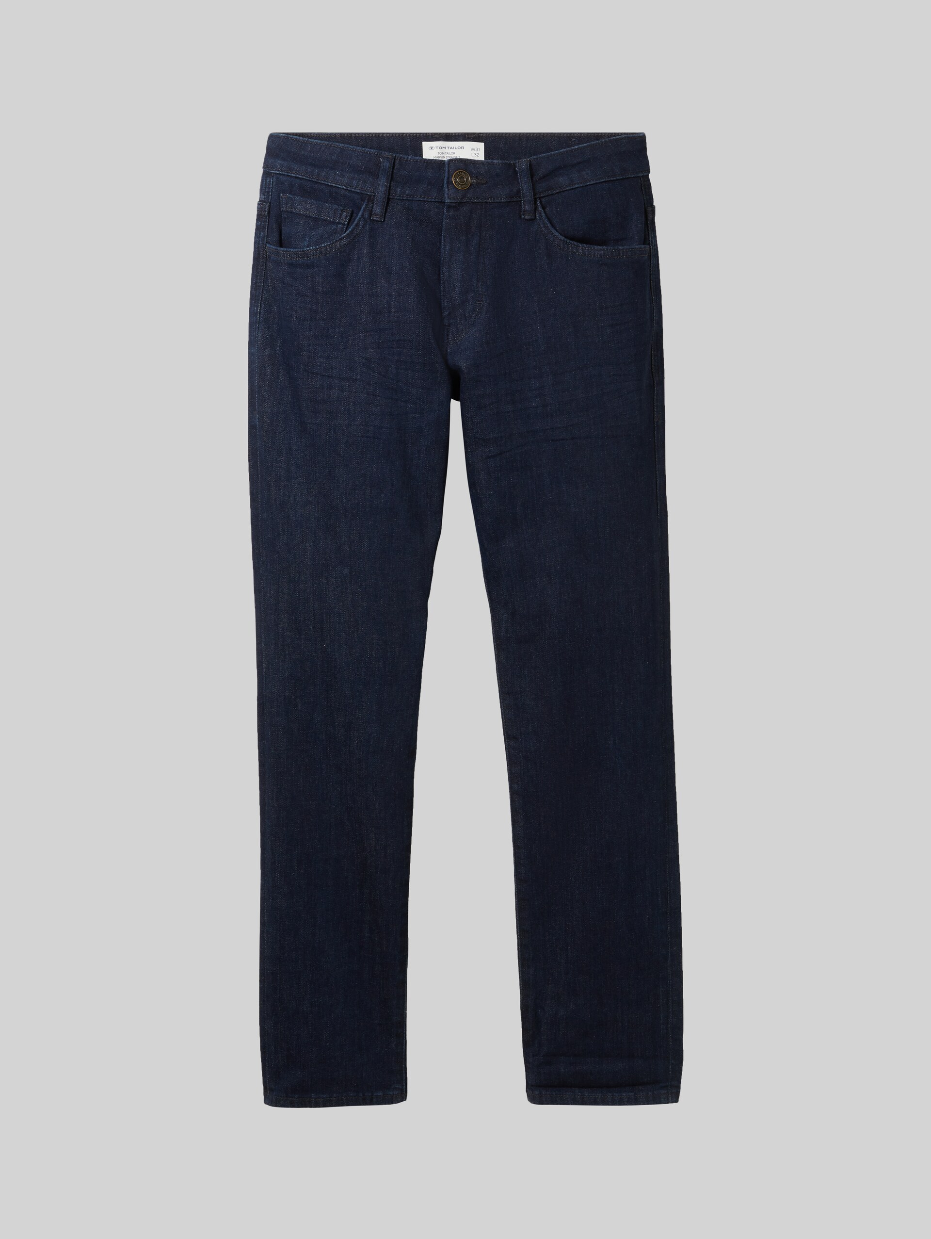 TTMARVIN Straight Jeans - Blue Rinse Denim - Vorder-Produkt-Ansicht