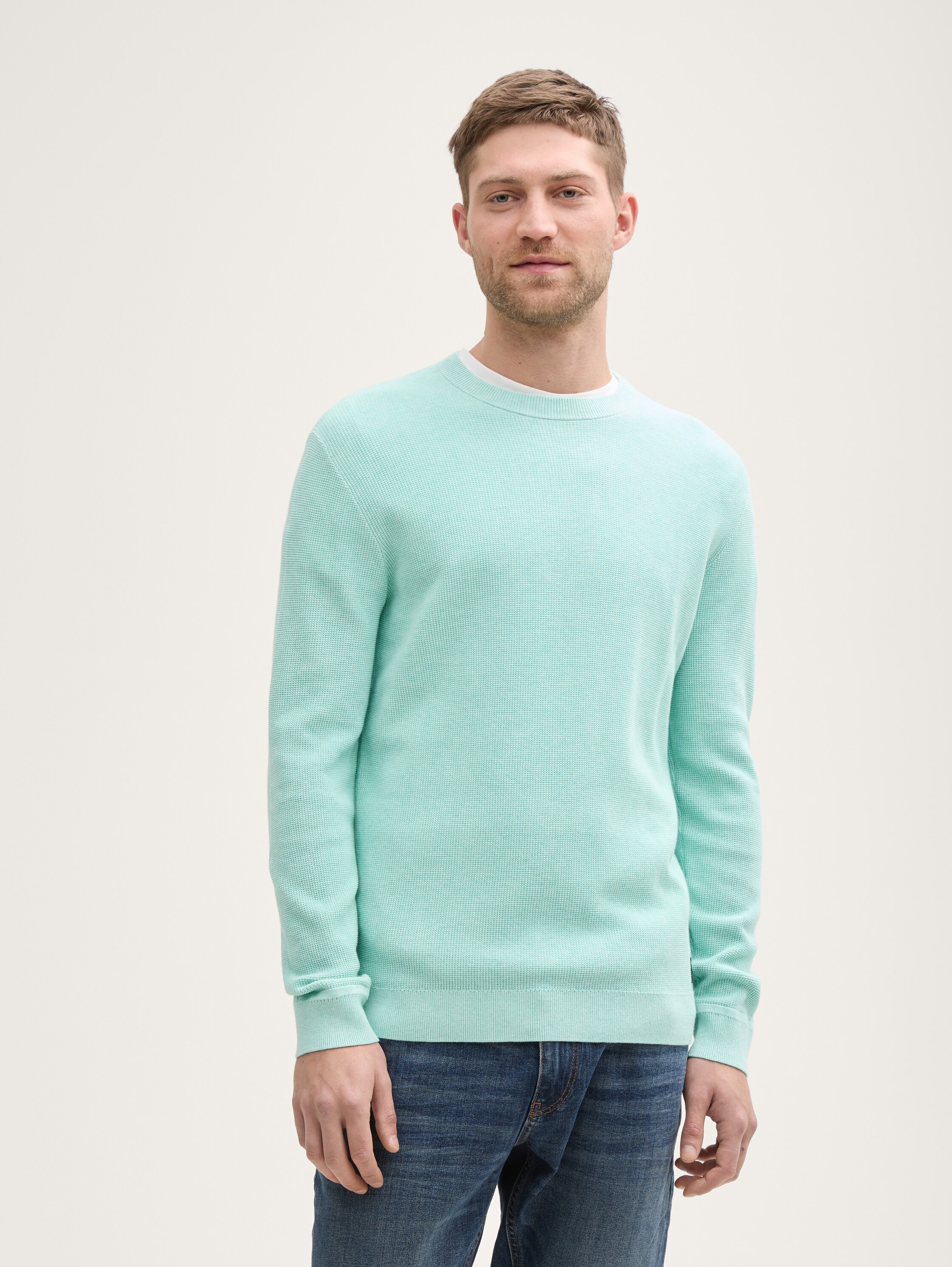 Strickpullover aus Baumwolle - 1