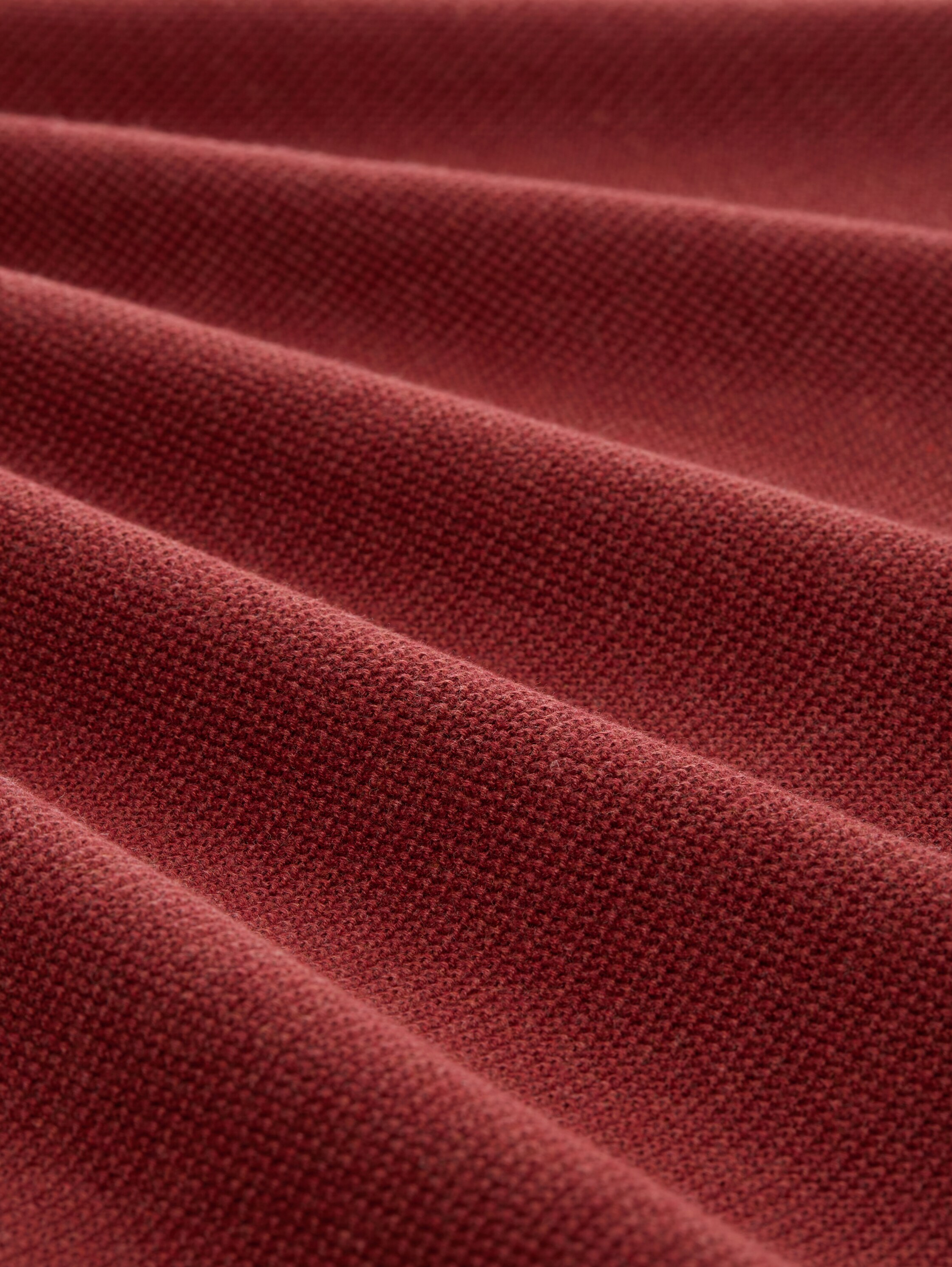 Strickpullover aus Baumwolle - burgundy_dark_red_melange - 