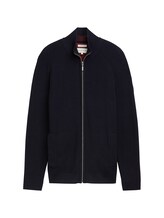 Nicht ausgewählt, Strukturierte Strickjacke von , blau