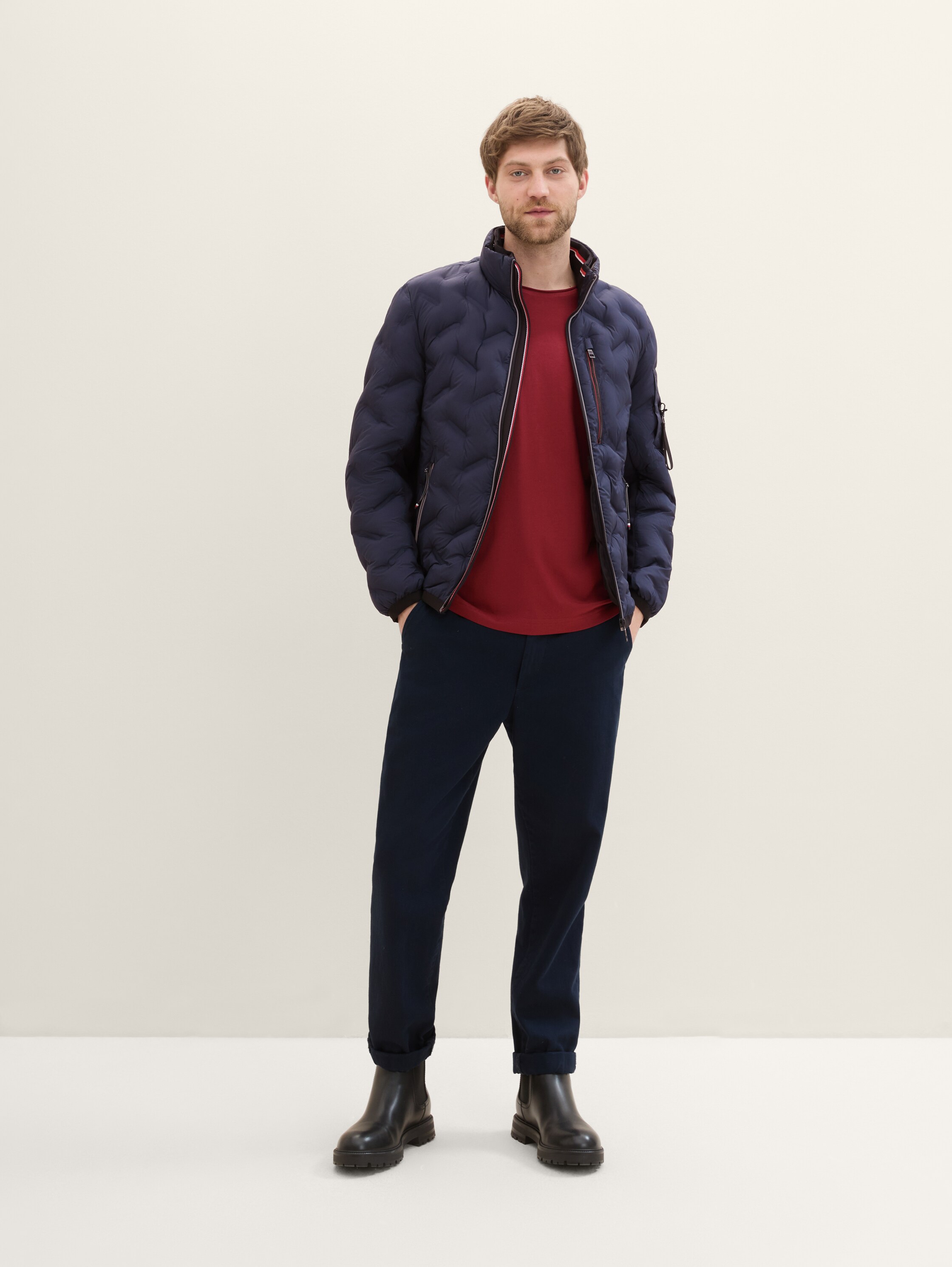 Hybridejack met afneembare capuchon - sky_captain_blue_1 - 