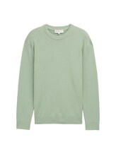 Nicht ausgewählt, Basic Strickpullover aus Baumwolle von , grün