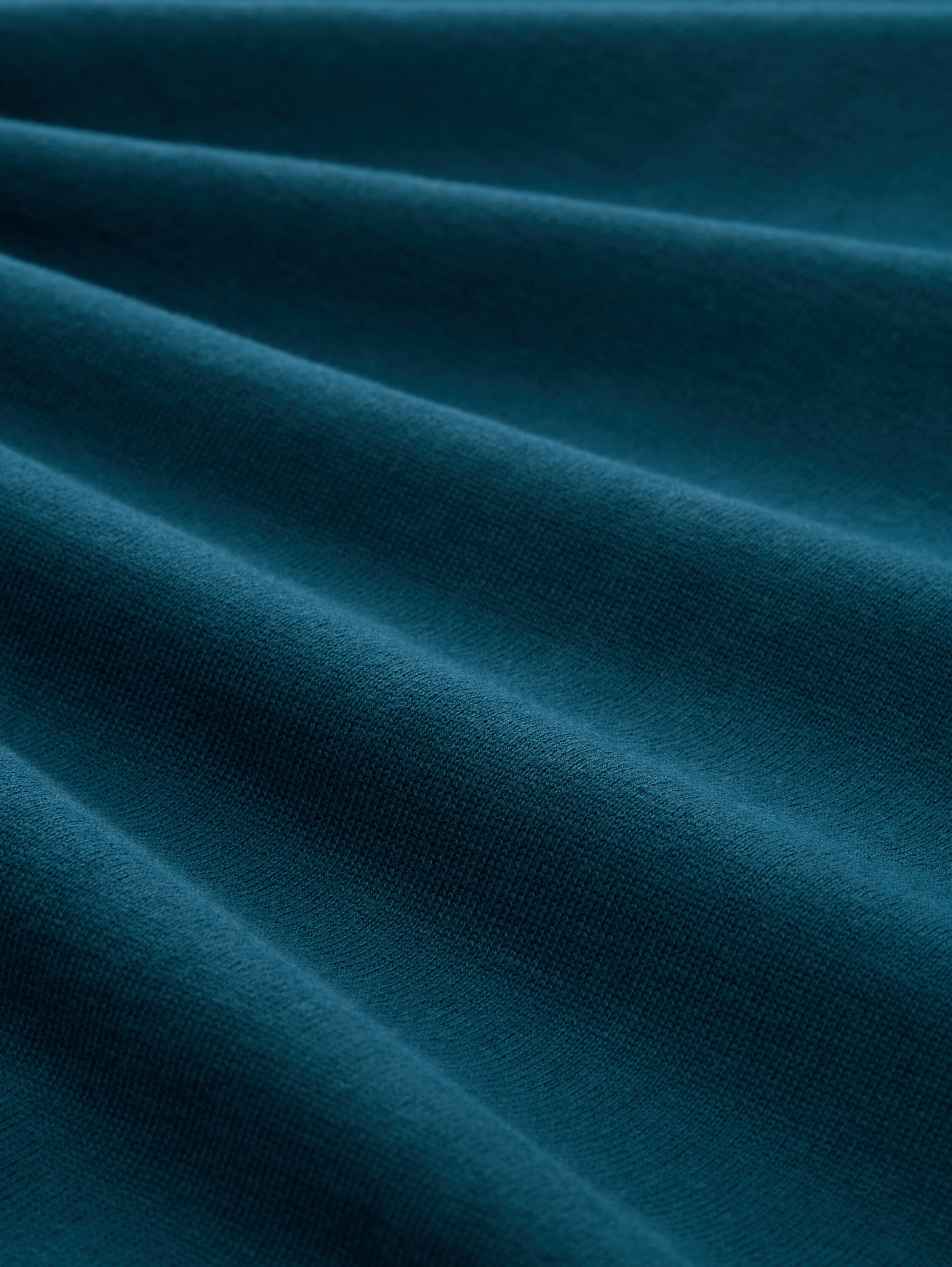 Basic knitted jumper made of cotton - deep_pond_green - 