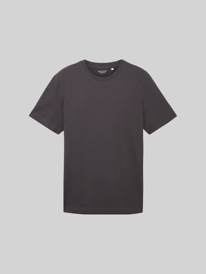 Piqué T-Shirt mit Stretch von Men, Tarmac Grey