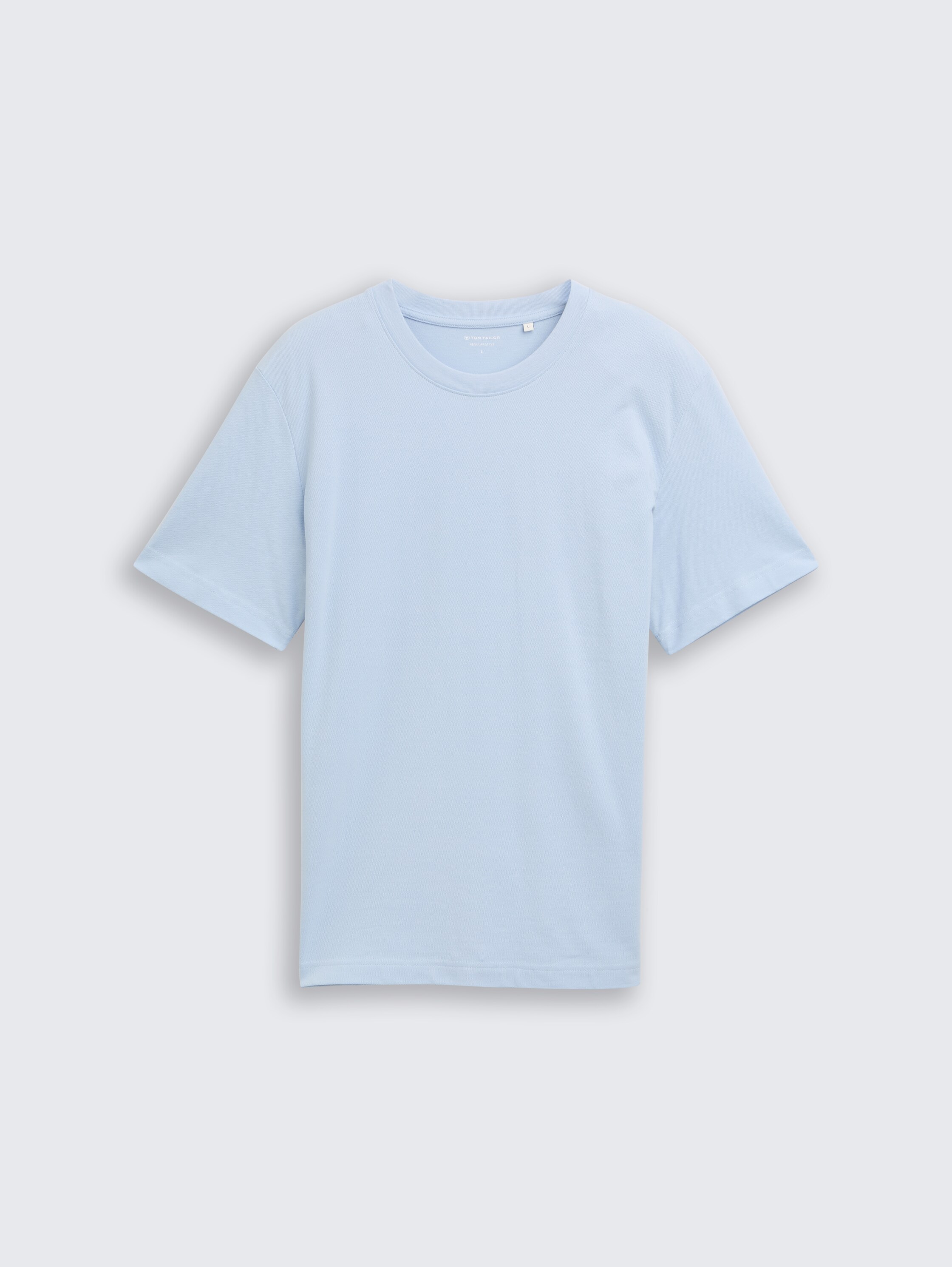 T-shirt avec structure piquée - light_metal_blue - 