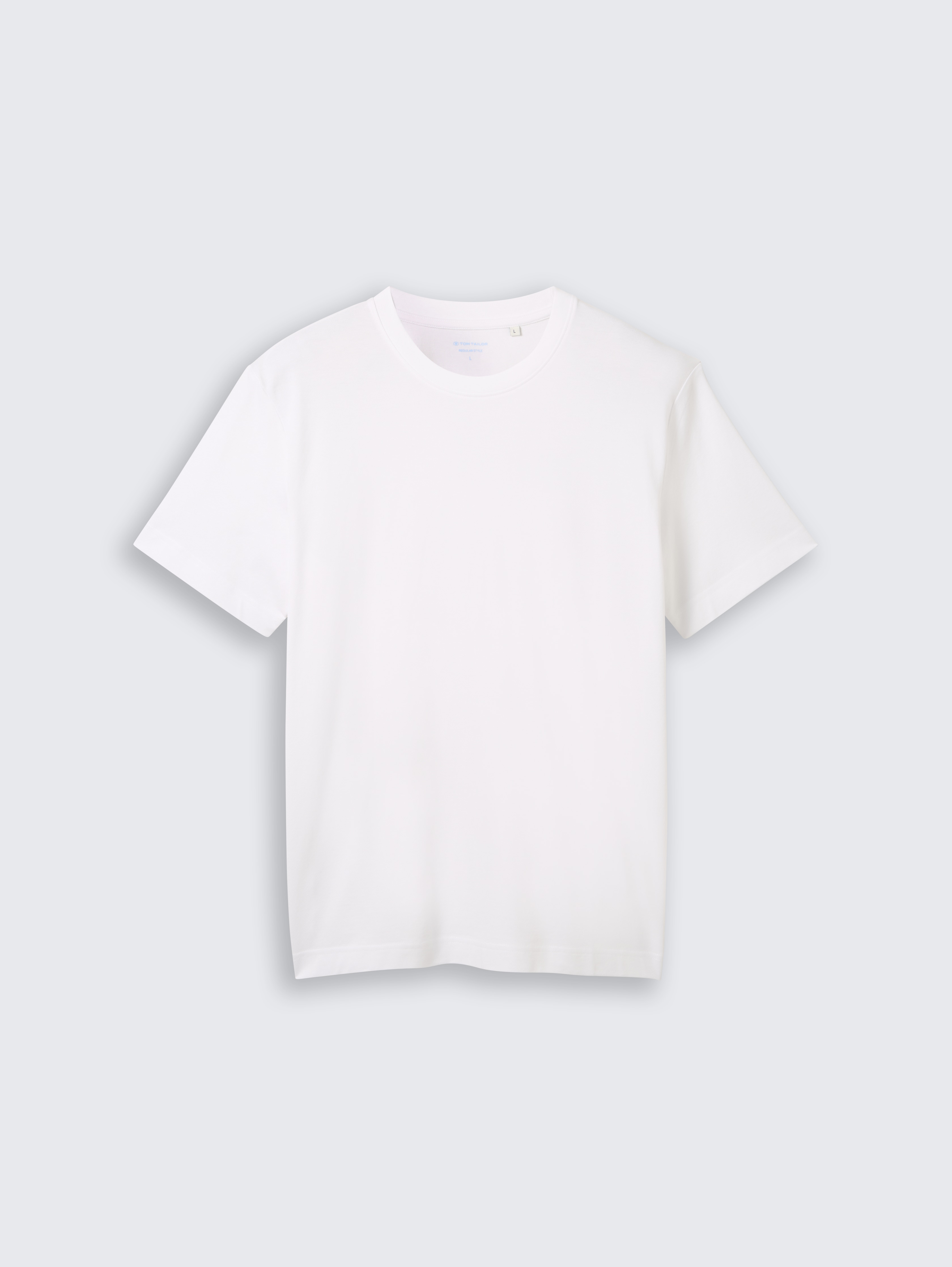 Piqué T-Shirt mit Stretch von Men, White