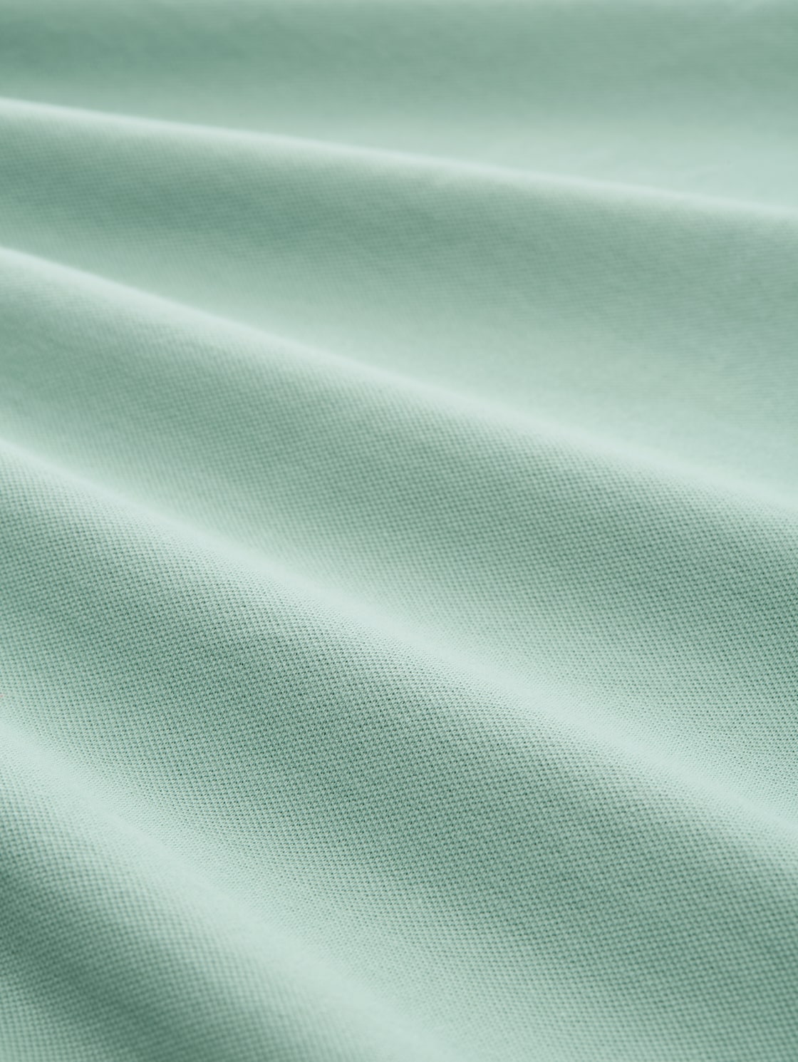 Piqué T-Shirt mit Stretch - dust green - Material-Ansicht