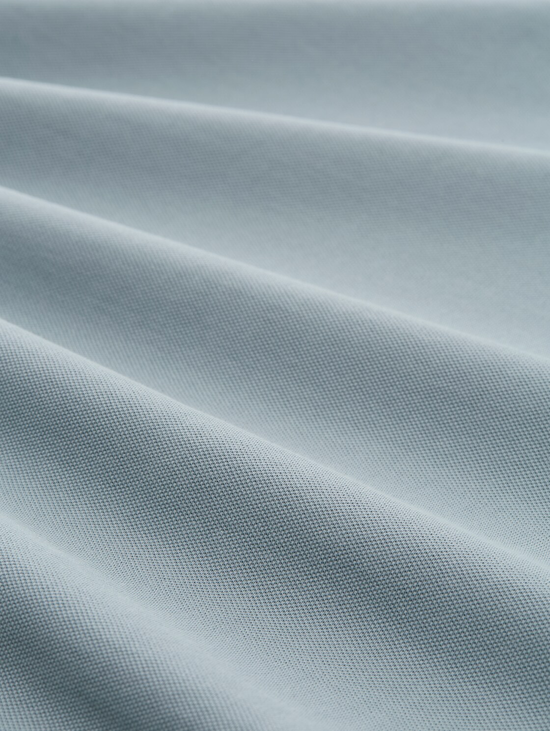 Piqué T-Shirt mit Stretch - grey mint - Material-Ansicht