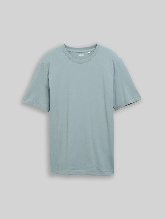 Piqué T-Shirt mit Stretch von Men, grey mint
