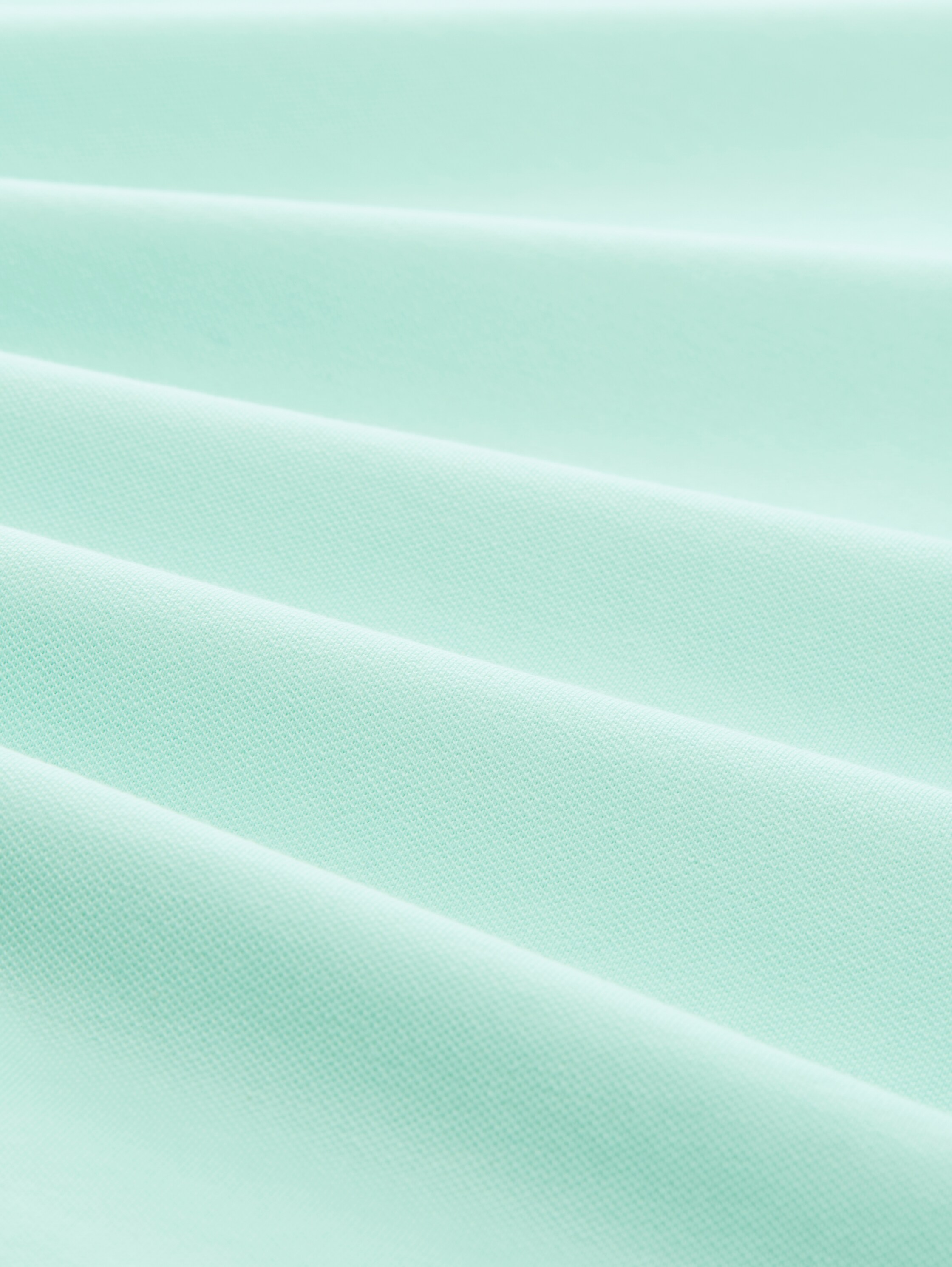 T-Shirt mit Piqué Struktur - bright_mint_green - 