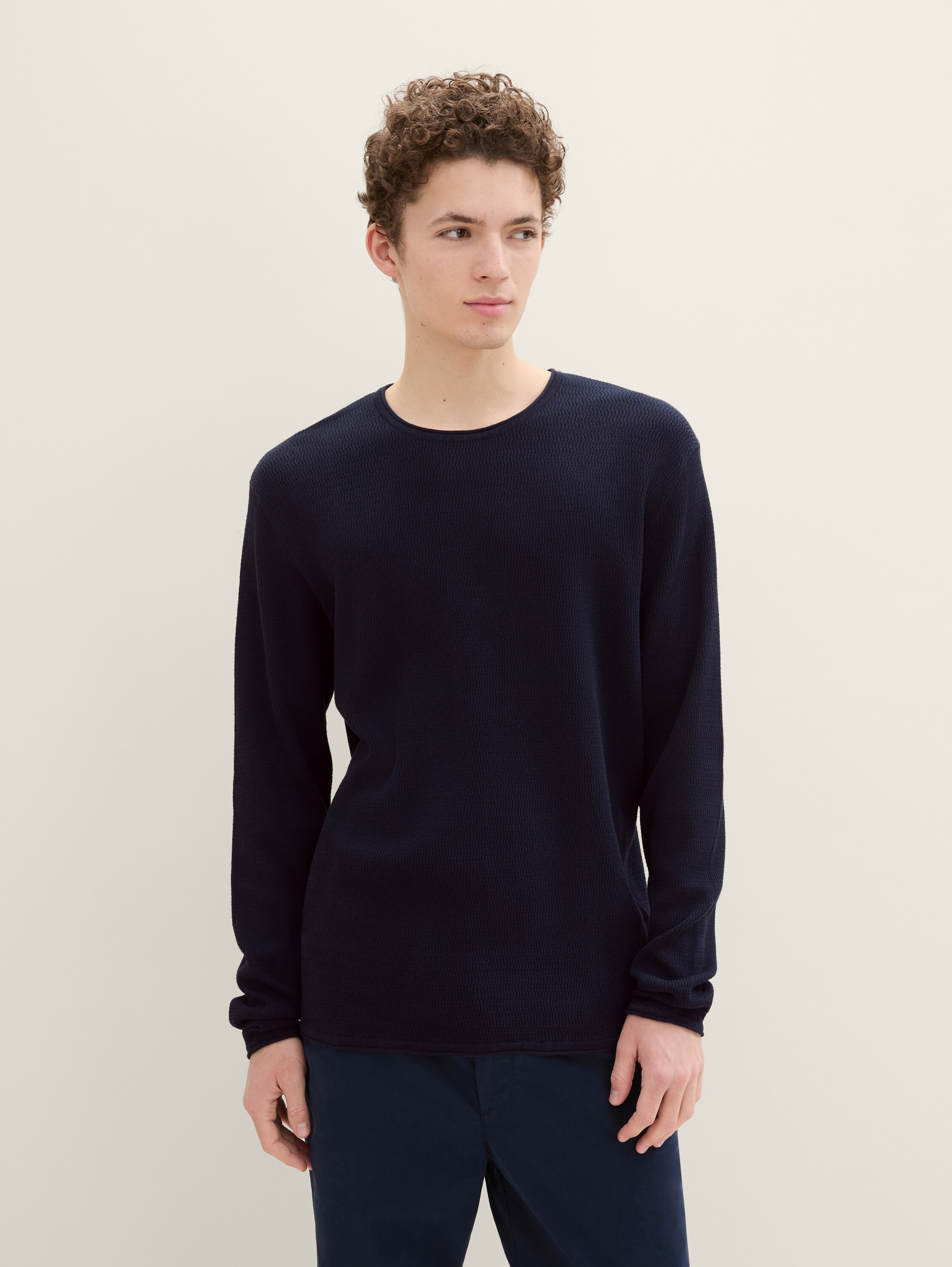 Strickpullover aus Baumwolle - 0