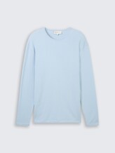 Pull en coton - Light Metal Blue