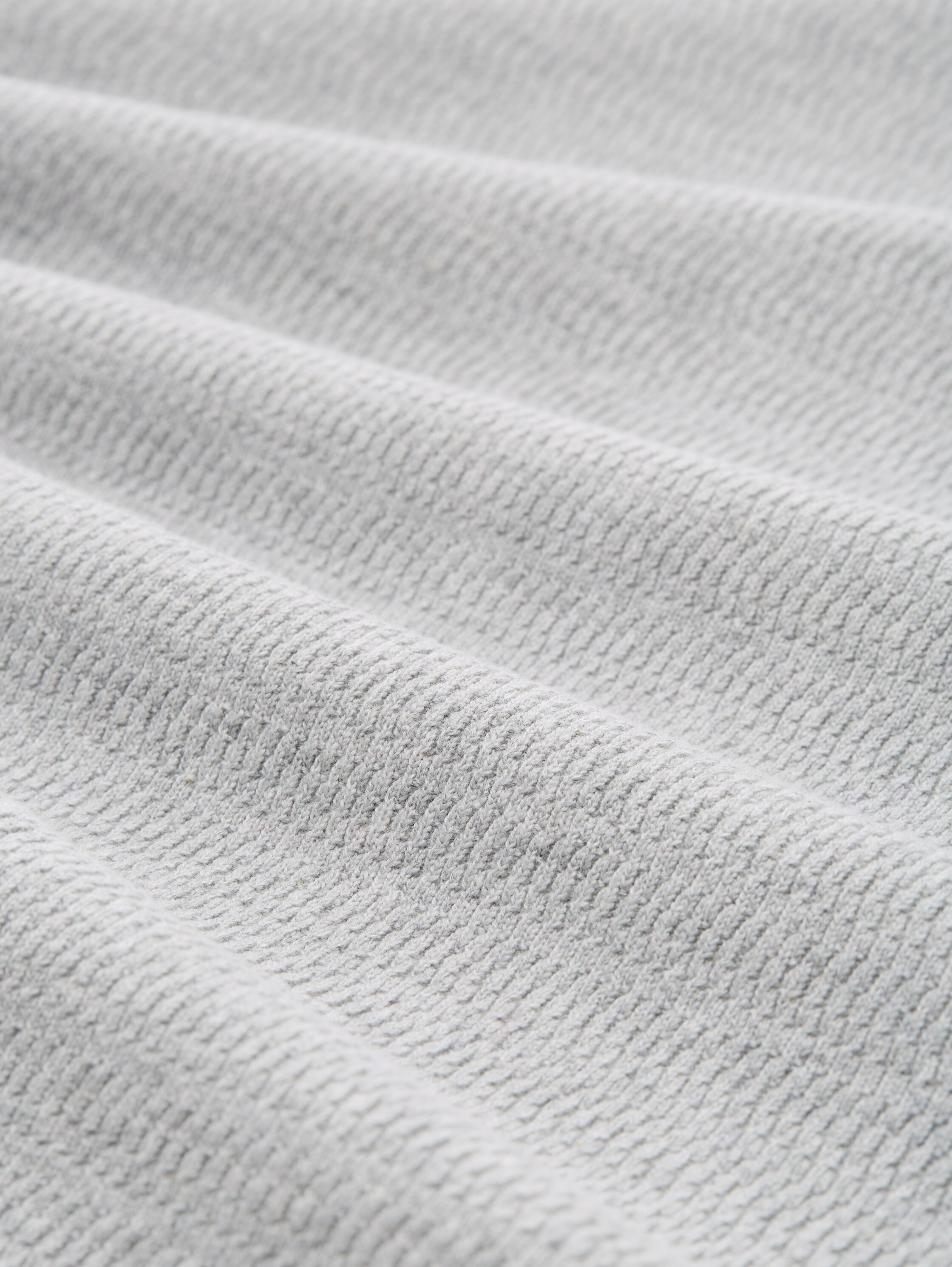 Gebreide trui van katoen - light_stone_grey_melange - 