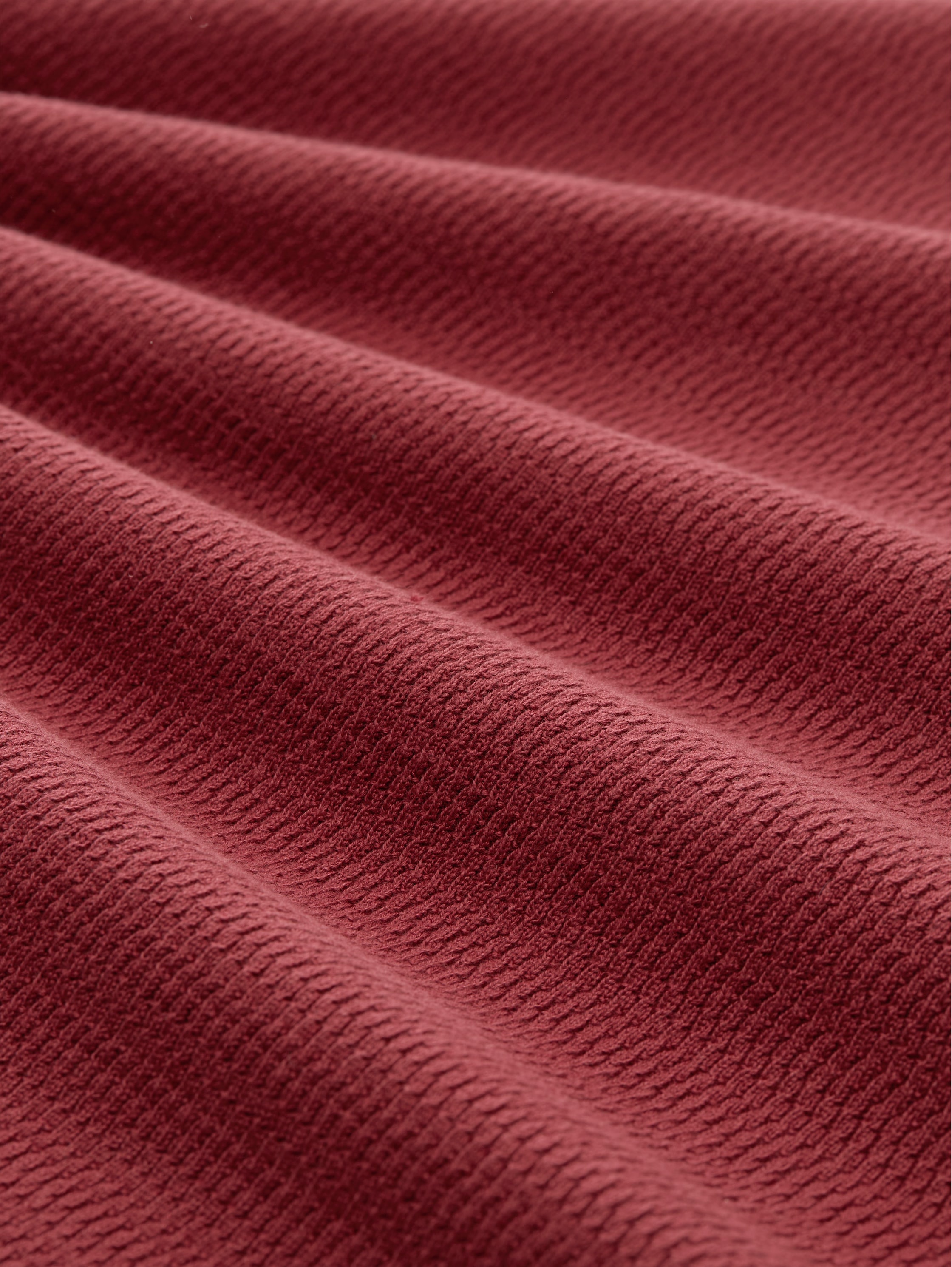 Cotton knit jumper - burnt_russet - 