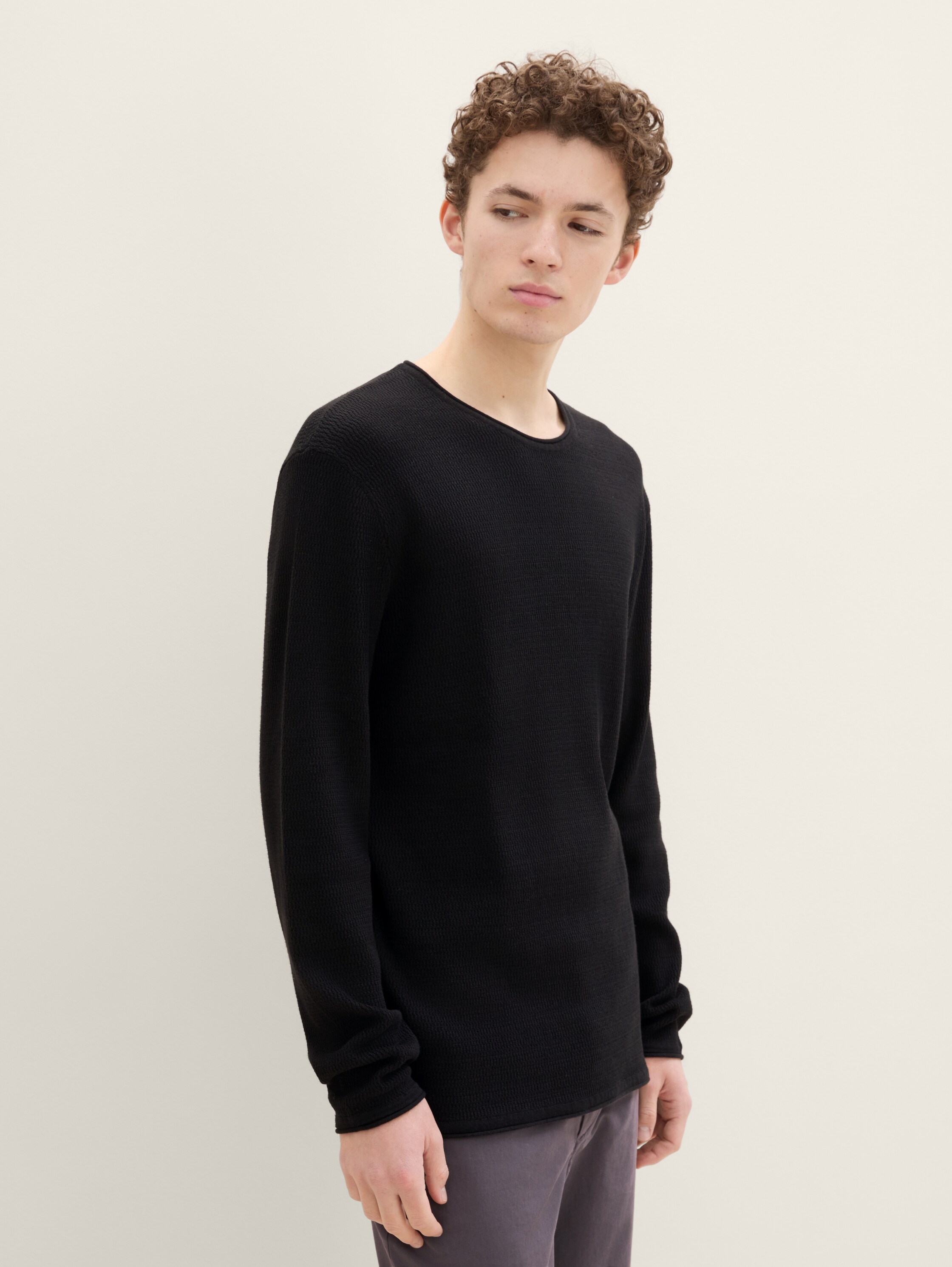 Strickpullover aus Baumwolle - 2