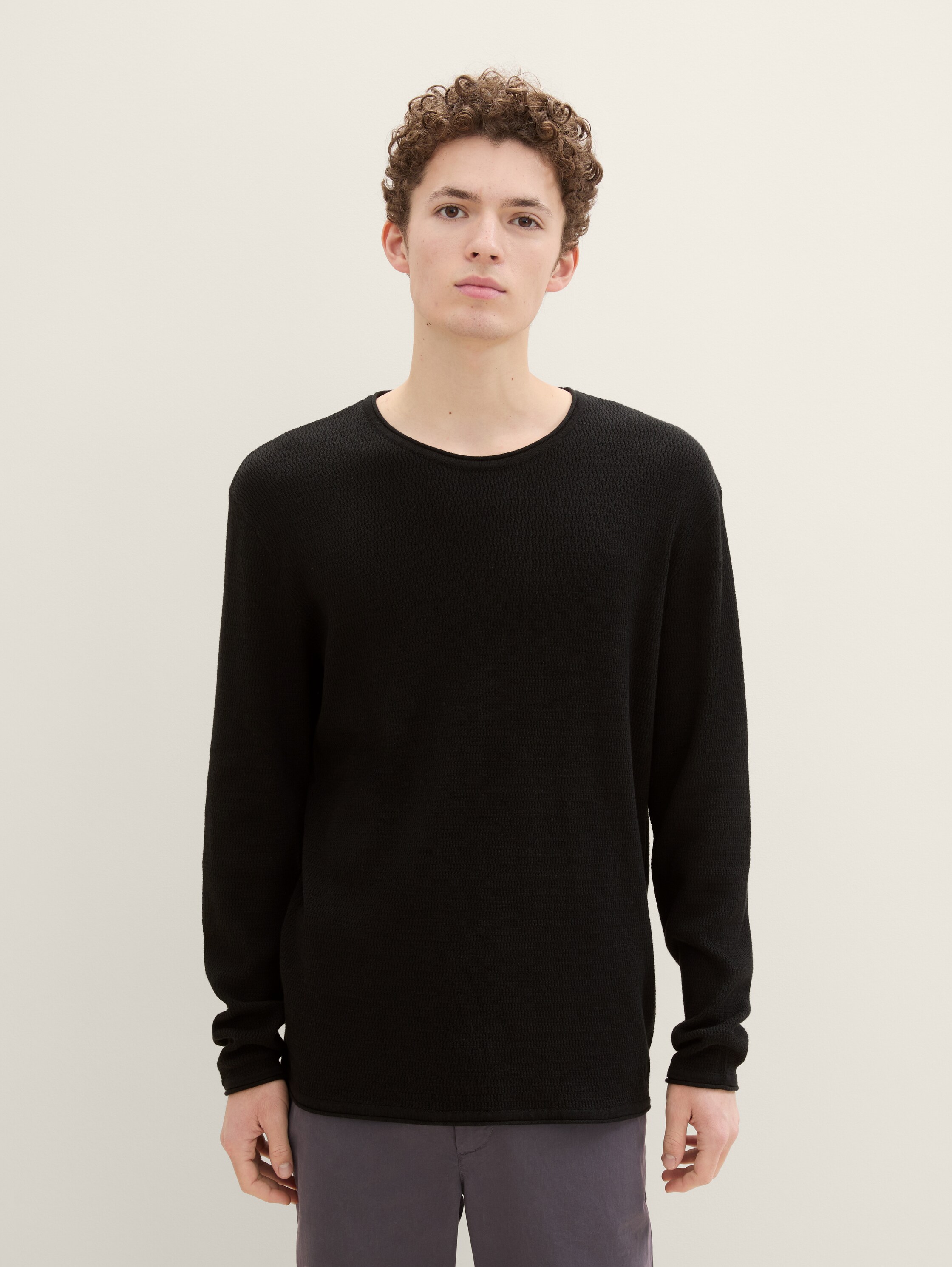 Strickpullover aus Baumwolle - 0