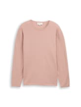 Niet geselecteerd, Gebreide trui van katoen door , rood