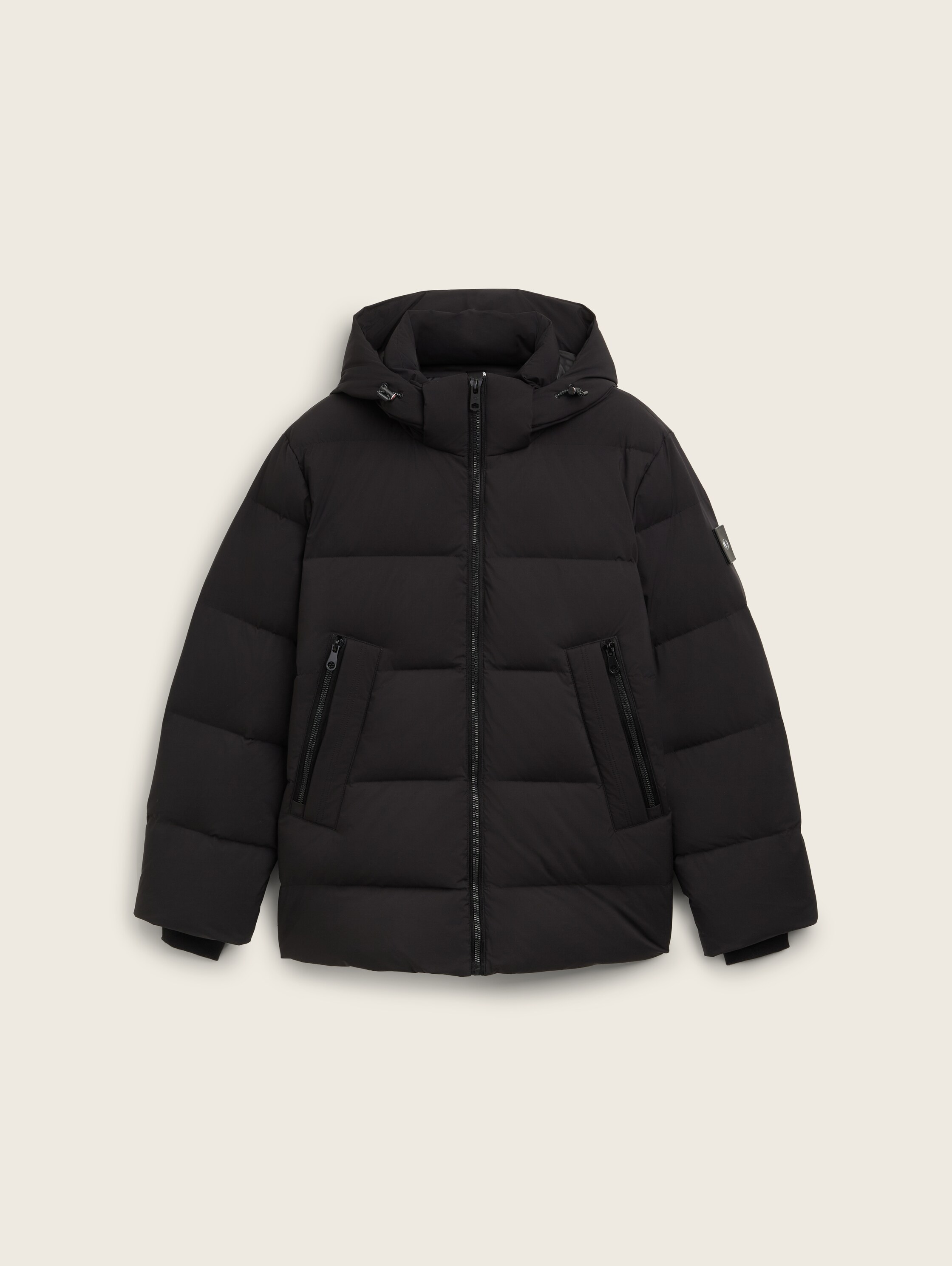 Daunenjacke mit abnehmbarer Kapuze - 4