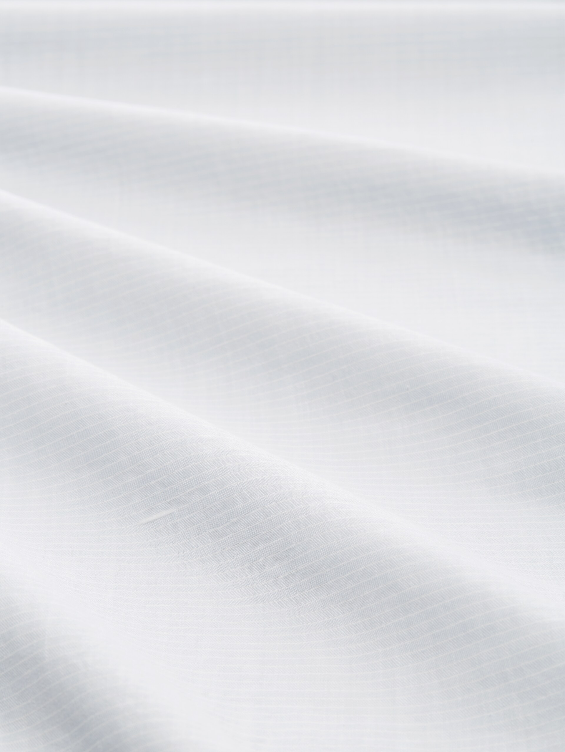 Basic Fit Hemd mit Stehkragen - light herringbone structure - Material-Ansicht
