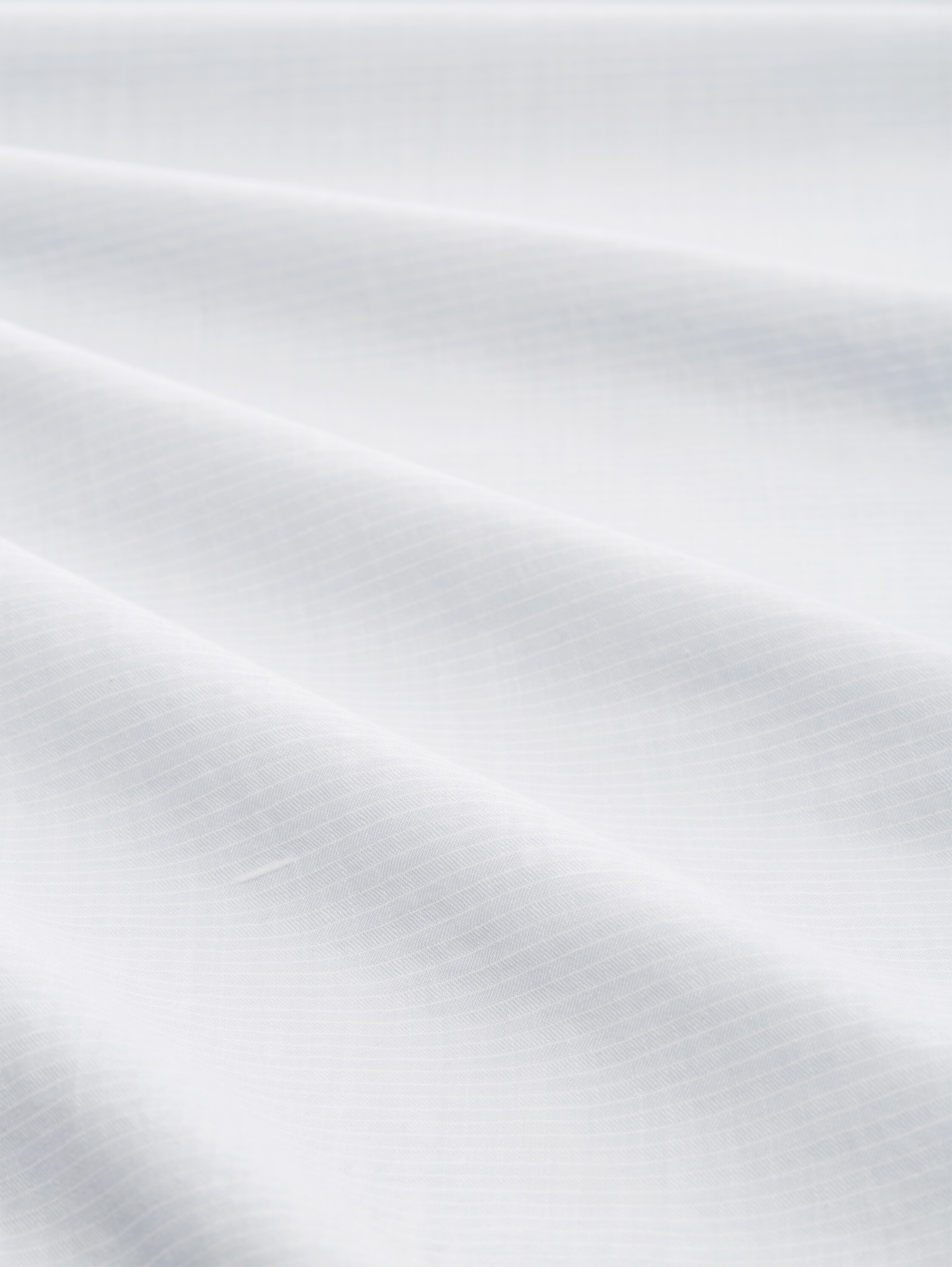 Basic Fit overhemd met opstaande kraag - light_herringbone_structure - 