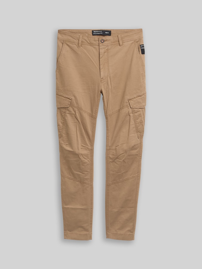 Regular Tapered Cargo Hose von Denim Male, Caribou Beige