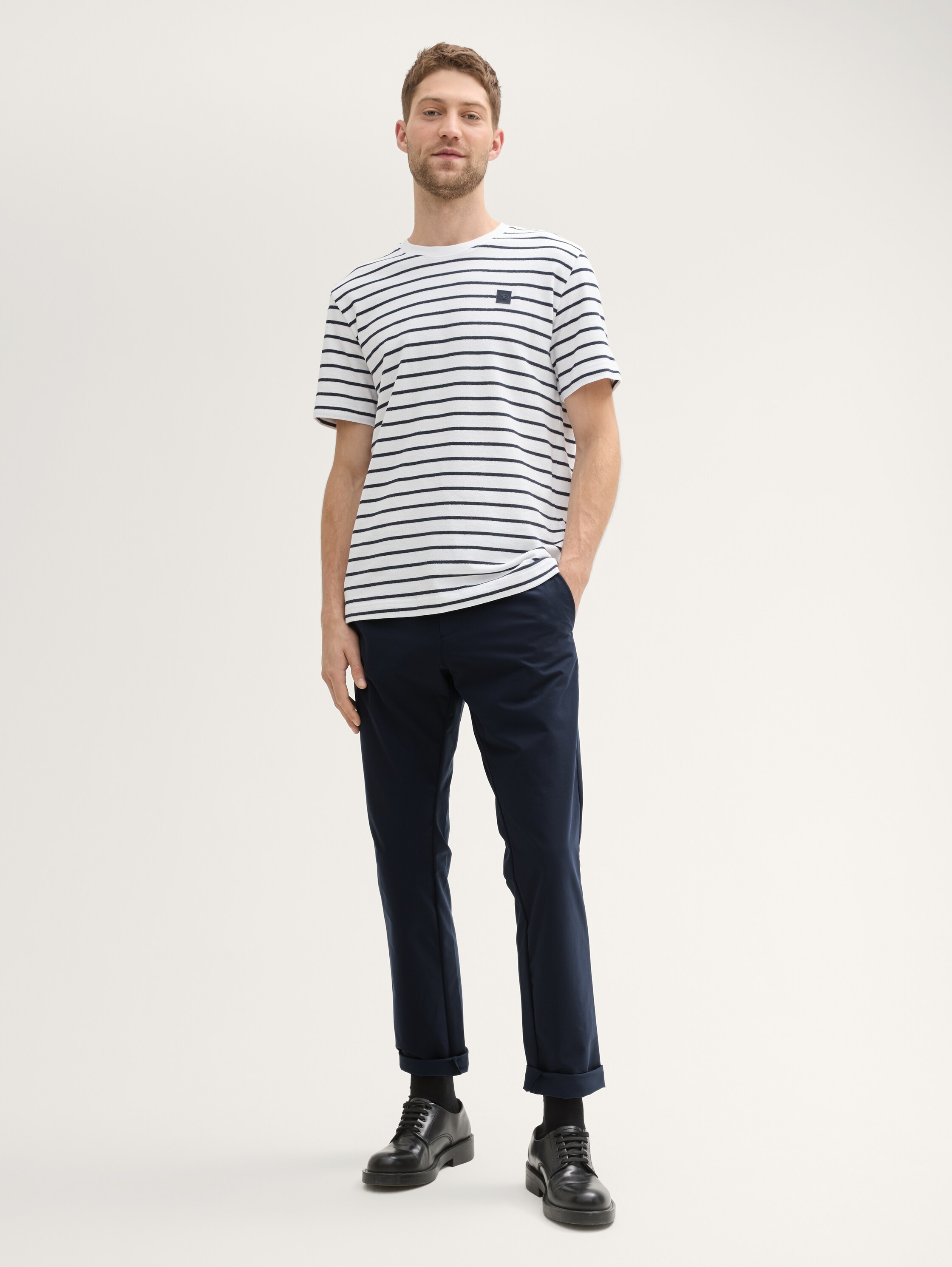 Travis Slim Performance Chino - sky_captain_blue_1 - 