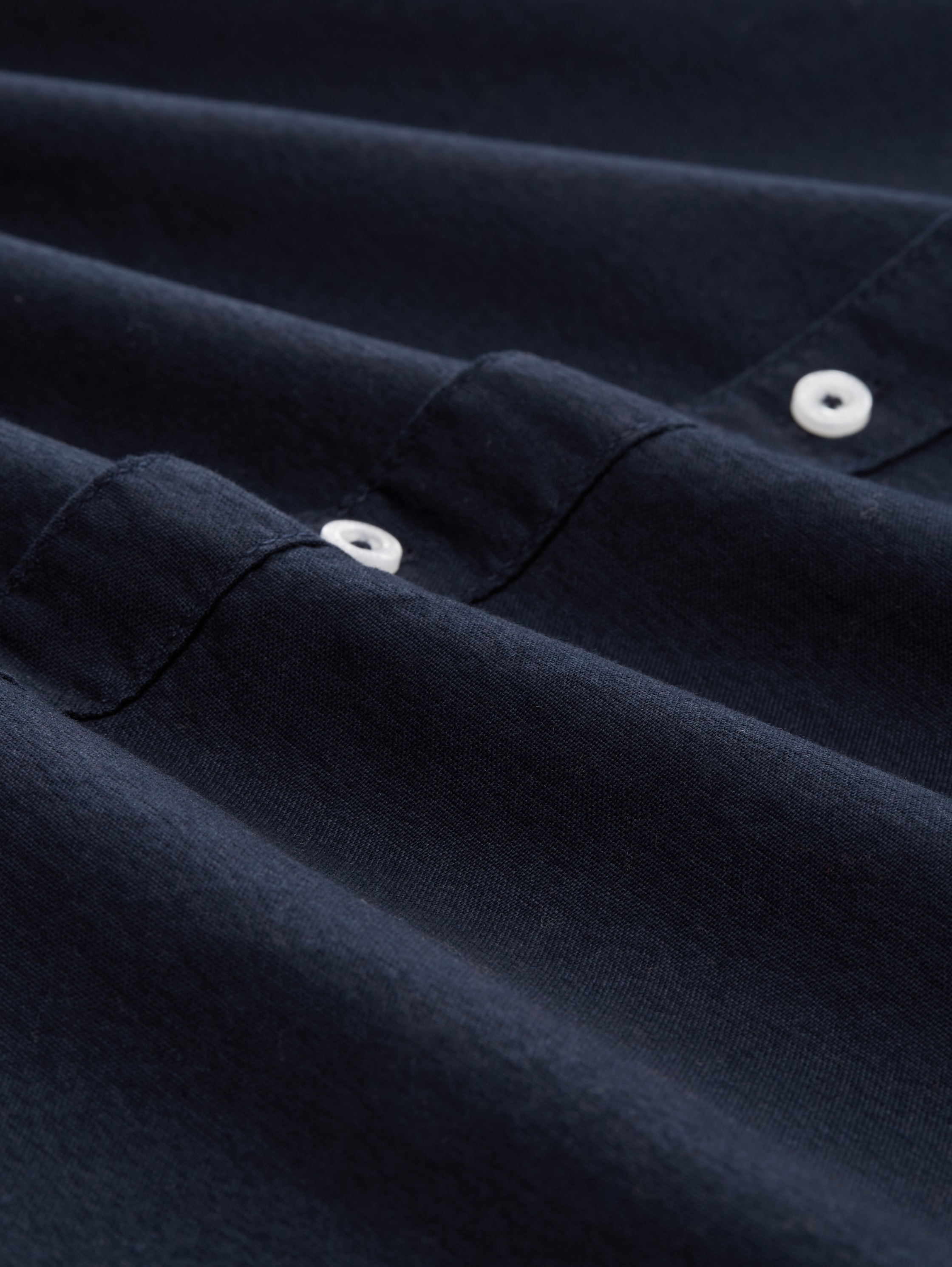 Regular fit shirt with breast pocket - sky_captain_blue_1 - 