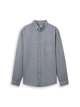 Nicht ausgewählt, Regular Fit Hemd mit Brusttasche von , blau