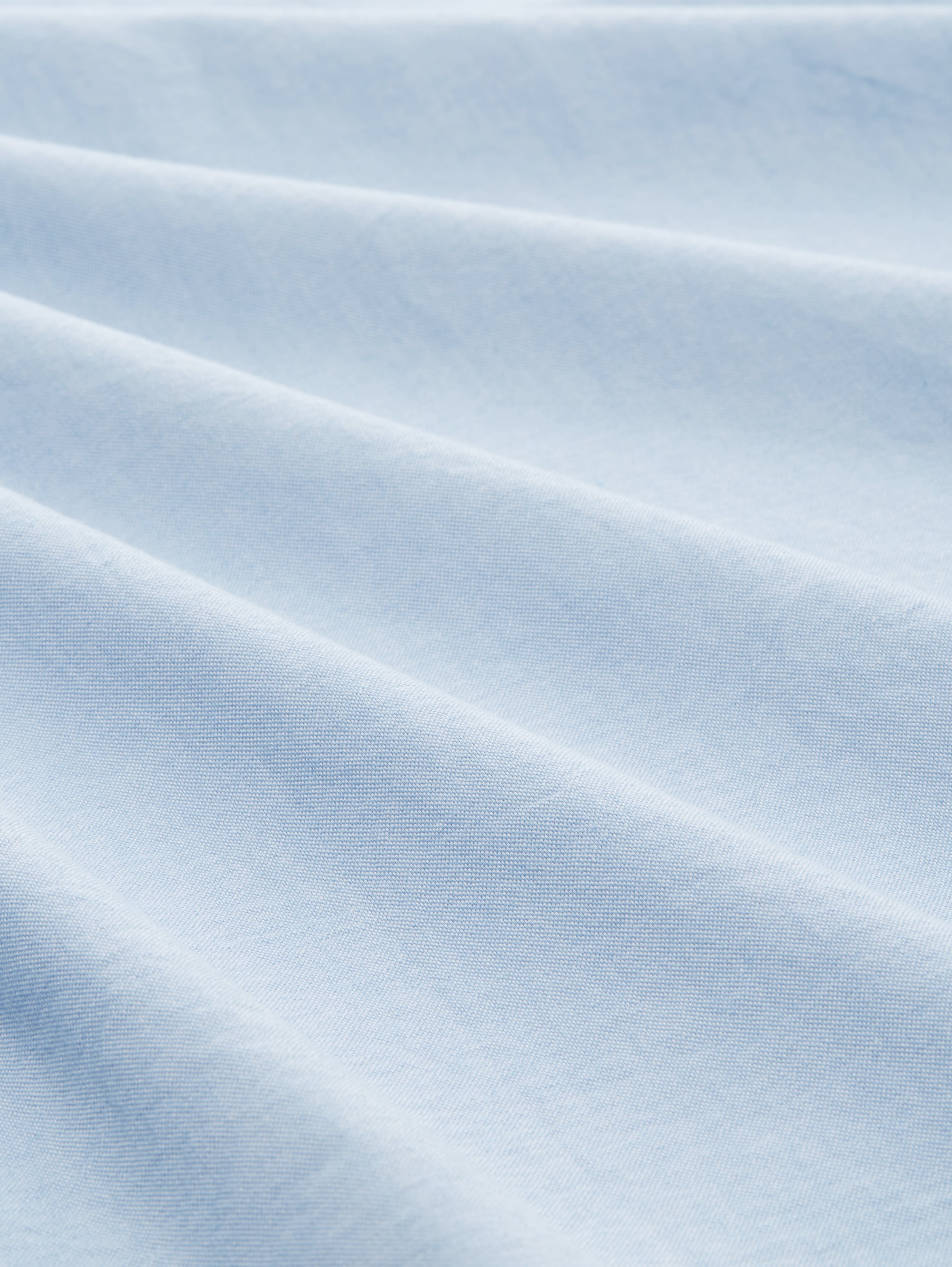 Regular fit overhemd met borstzak - light_blue_chambray_1 -