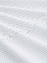 Regular fit shirt with breast pocket - greyish green stripe - Material view