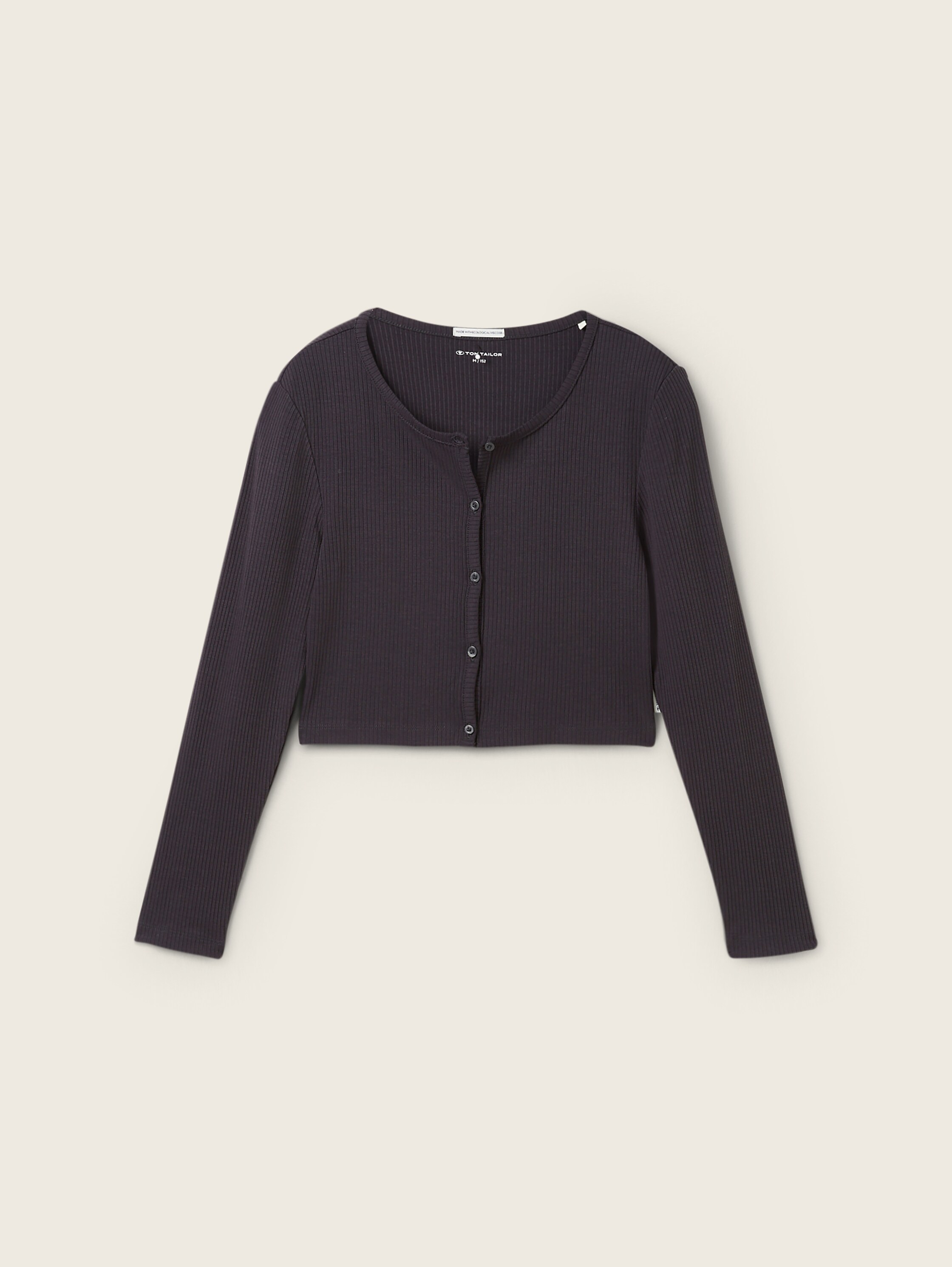 Veste courte légère en LENZING™ ECOVERO™ mélangé - 1