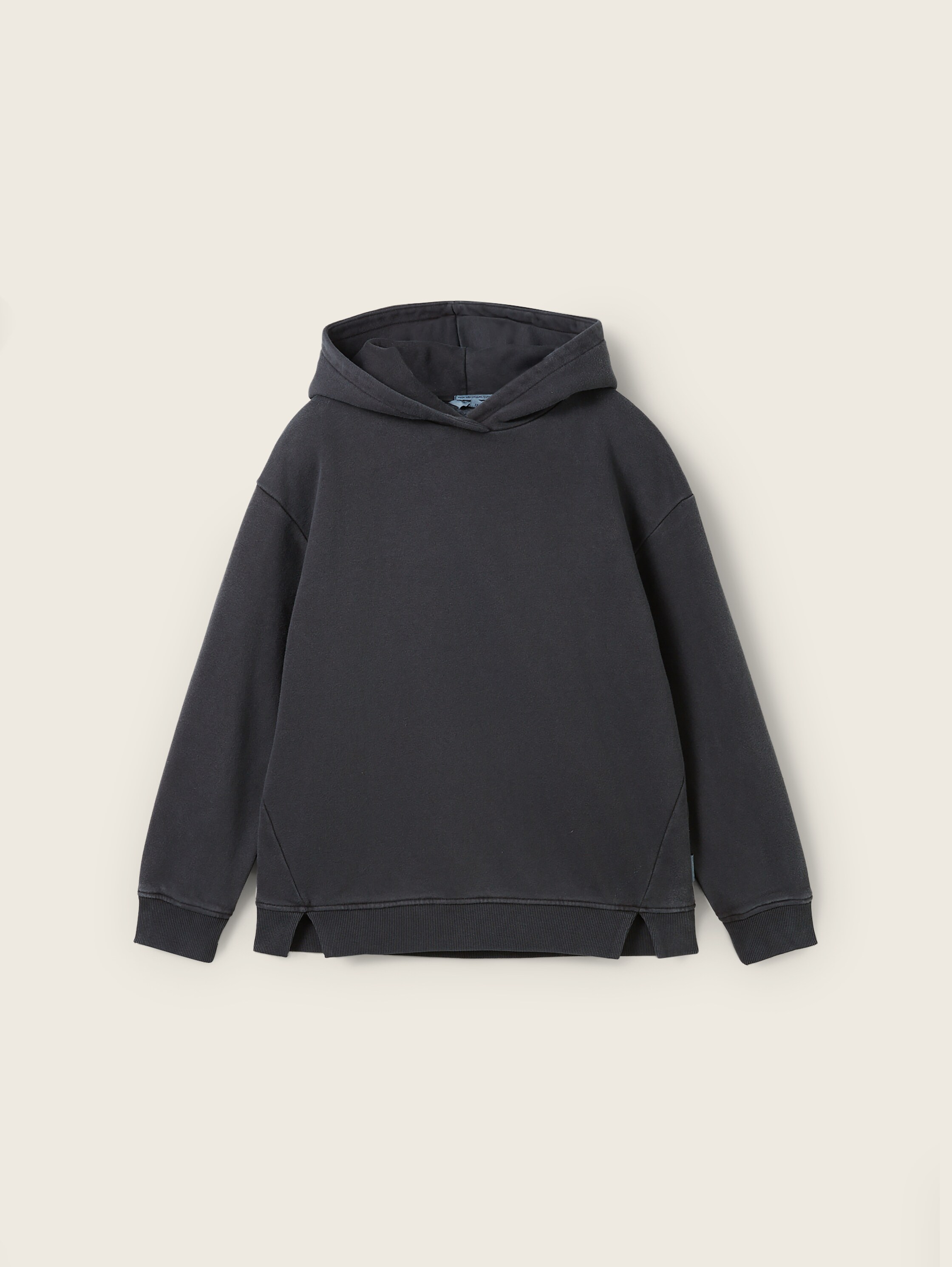 Oversize Hoodie Sweatshirt mit Rückenprint - heavy_black - 