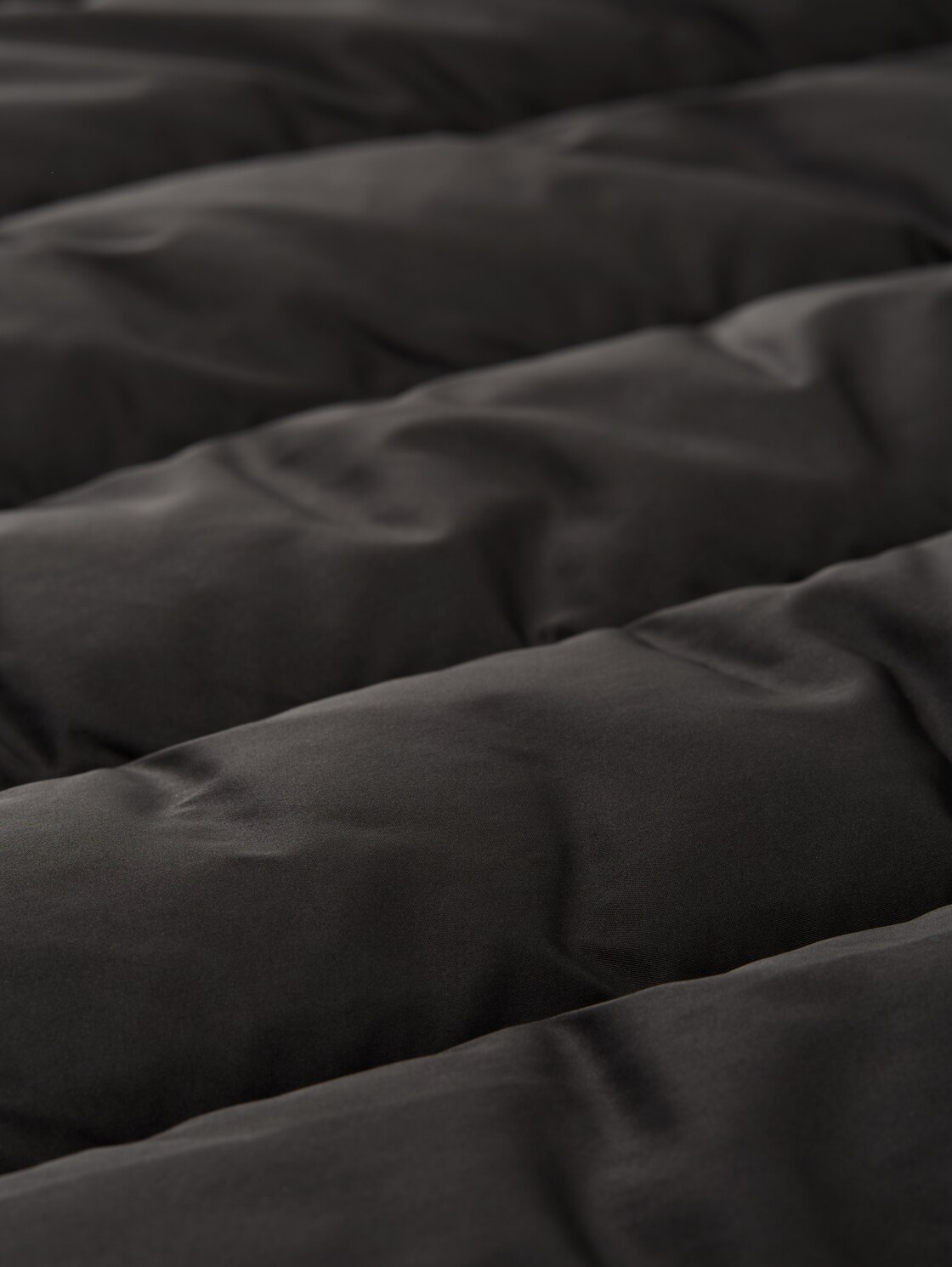 Puffermantel mit Stehkragen - deep black - Produkt-Detail-Ansicht