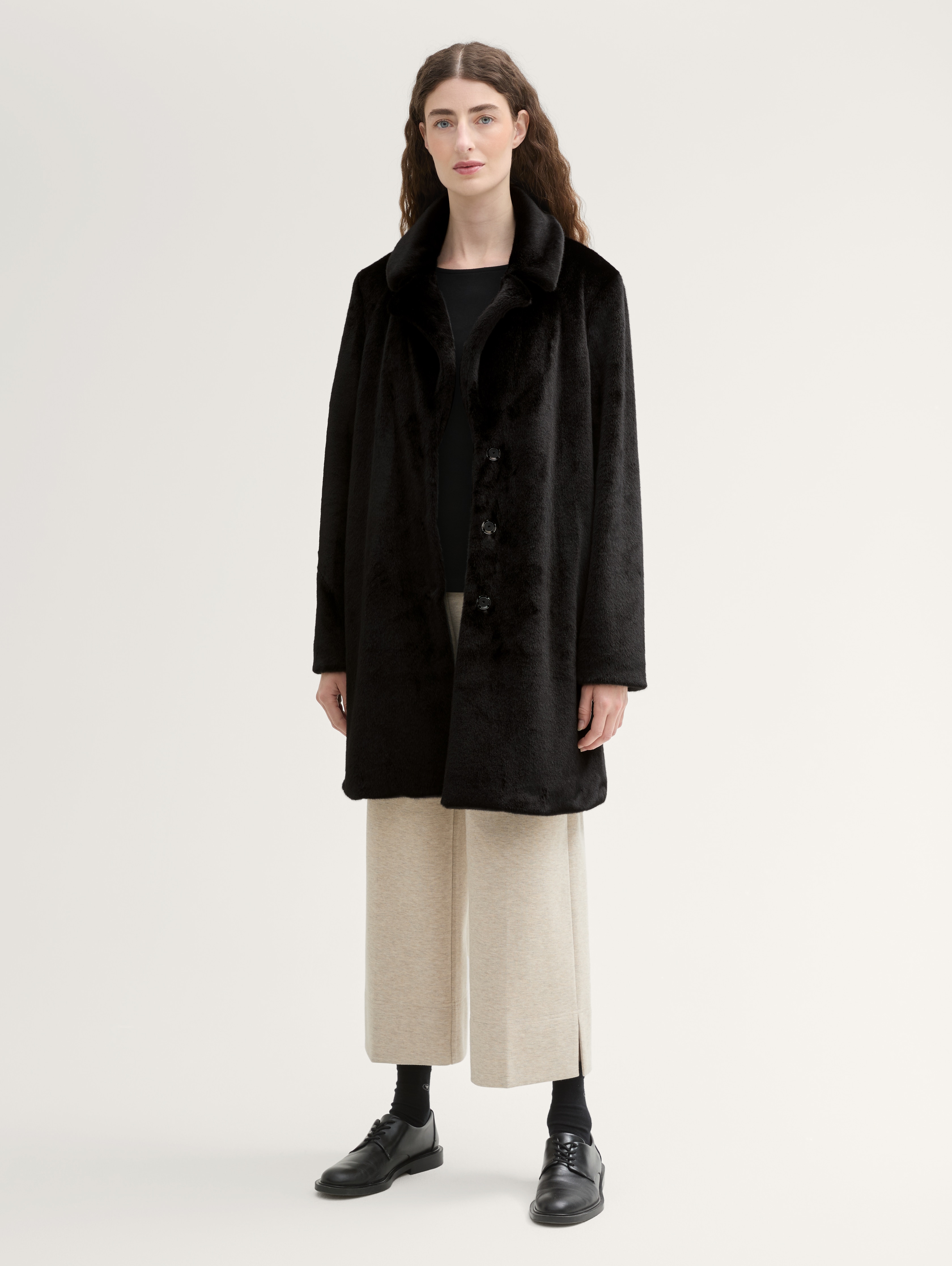 Faux fur coat by Tom Tailor