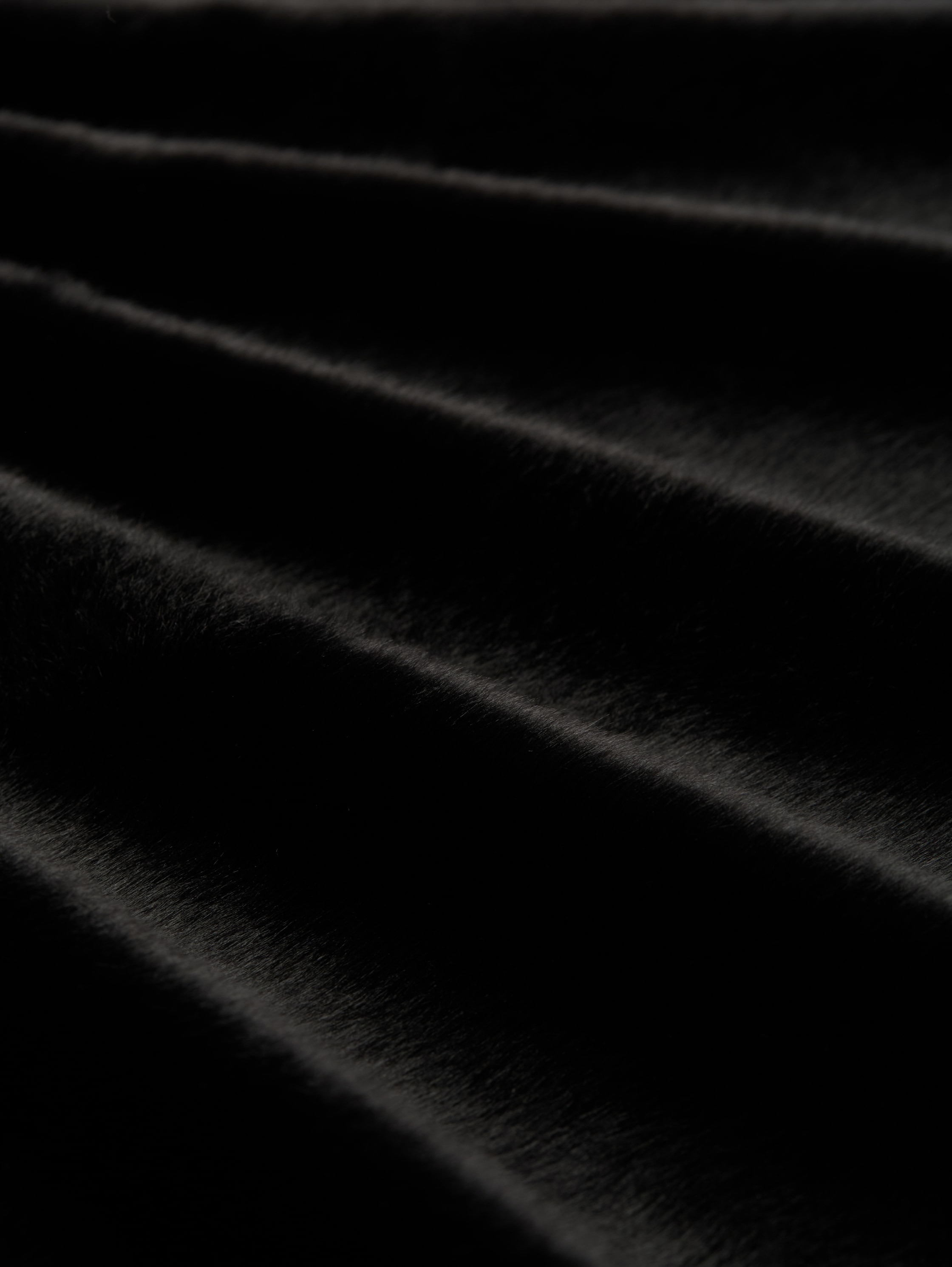 Fake-Fur Mantel - deep_black_1 - 