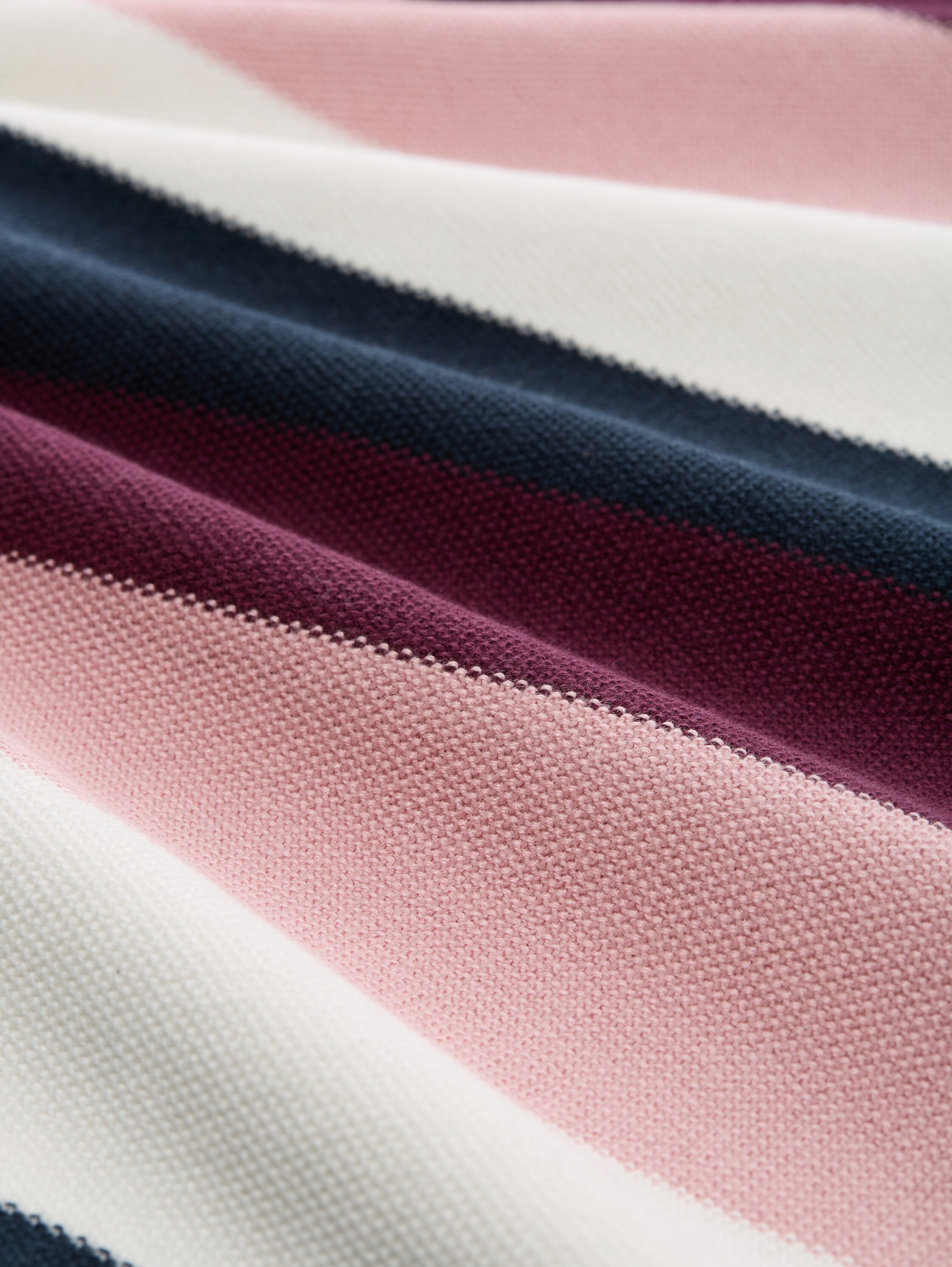 simple sweatshirt - big_rose_knit_stripe - 