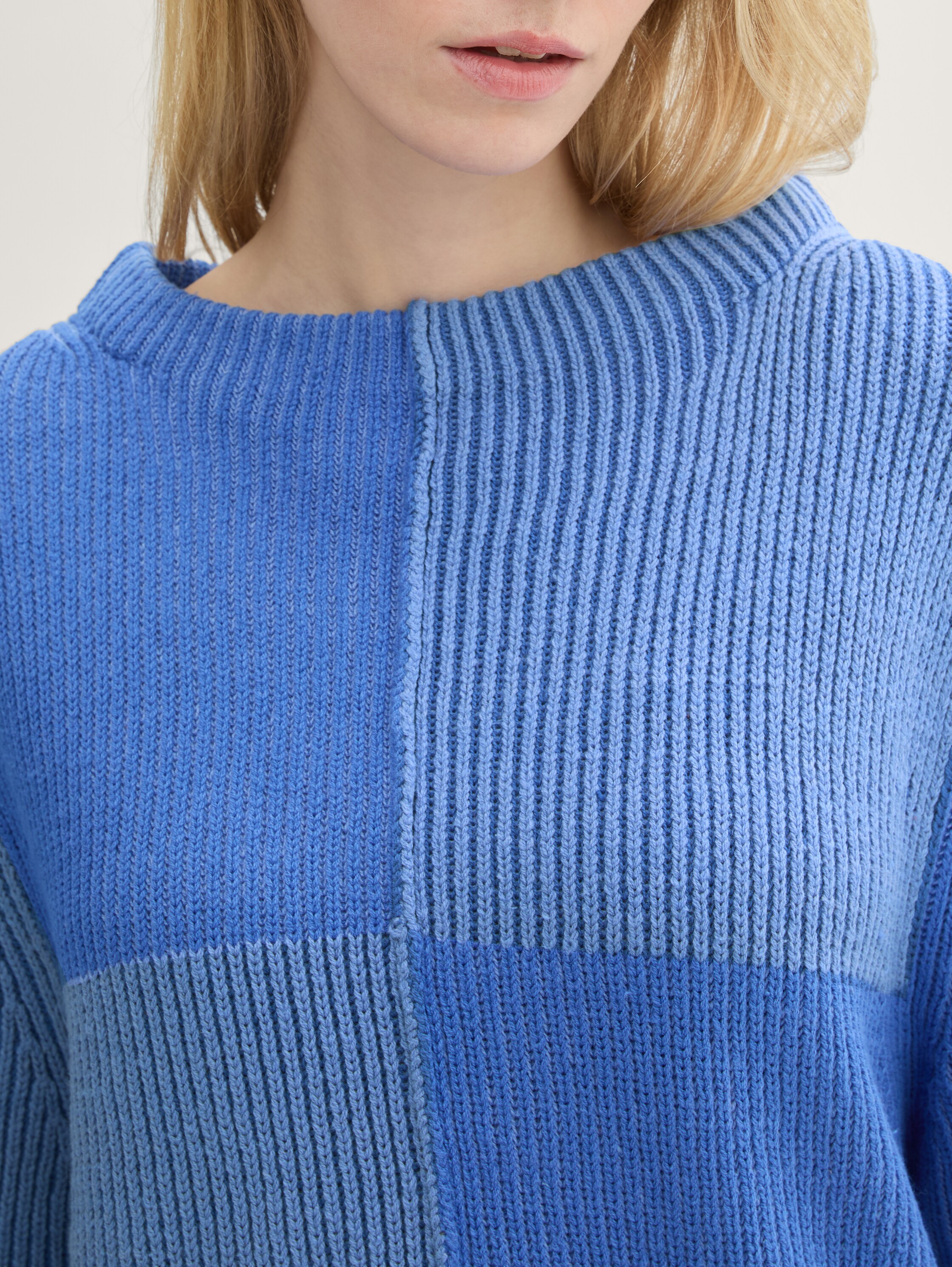 Gestrickter Pullover mit 3/4 Arm - 6