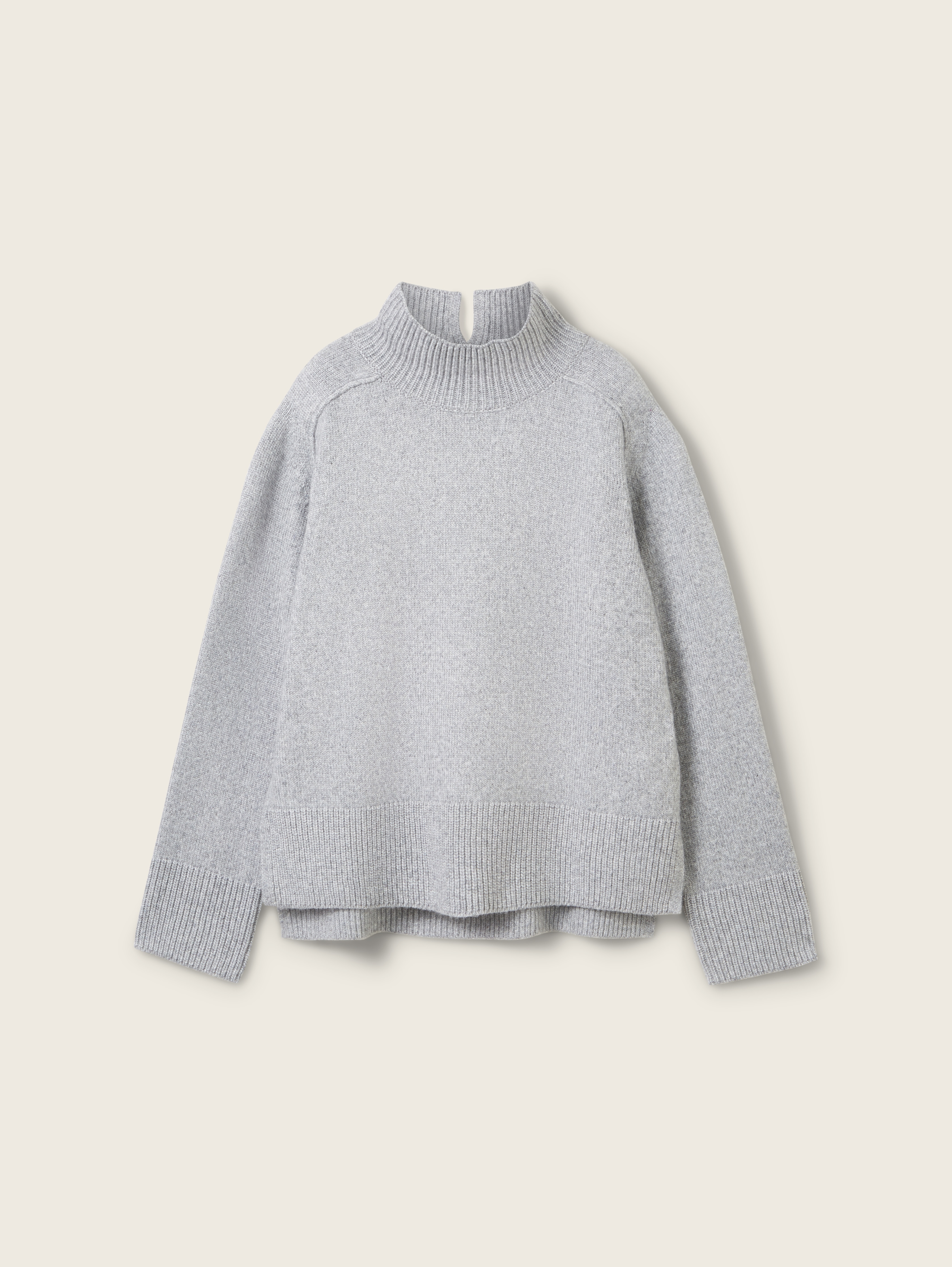 Soft knit sweater with a stand-up collar by Tom Tailor Soft knit sweater with a stand-up collar by Tom Tailor