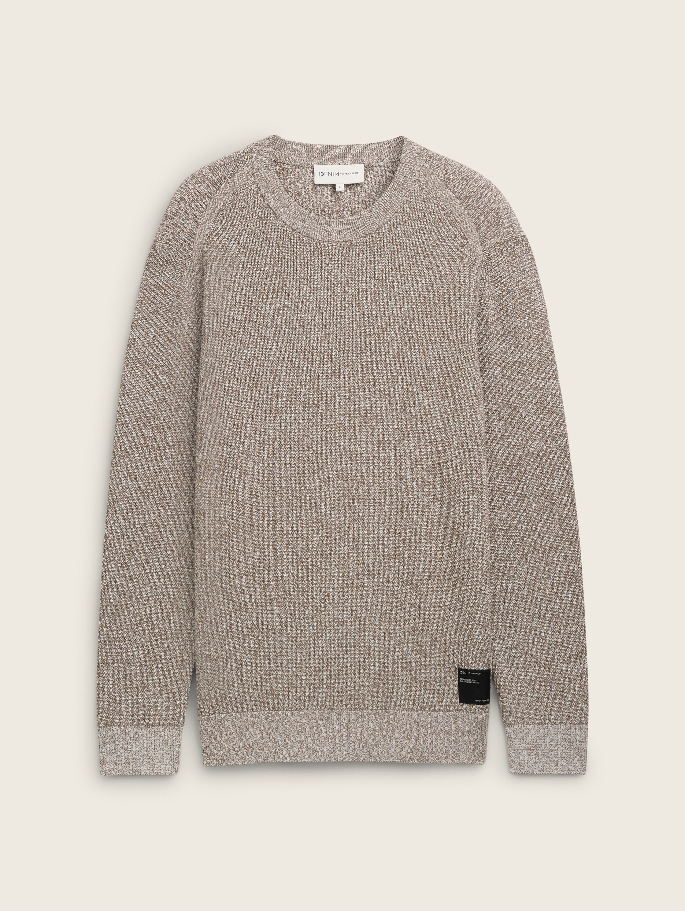 Strickpullover in Melange Optik - 3