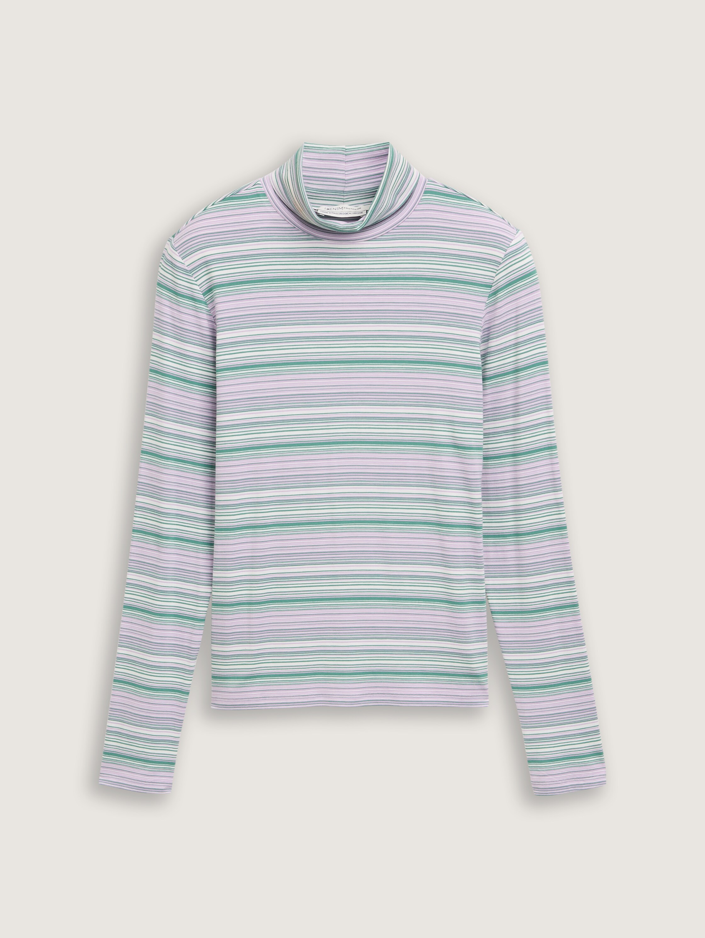 Rollkragen Shirt mit LENZING™ ECOVERO™ - 4