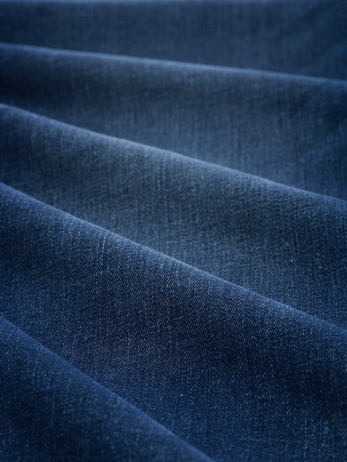 TTMARVIN STRAIGHT Jeans - Used Dark Stone Blue Denim - Material-Ansicht