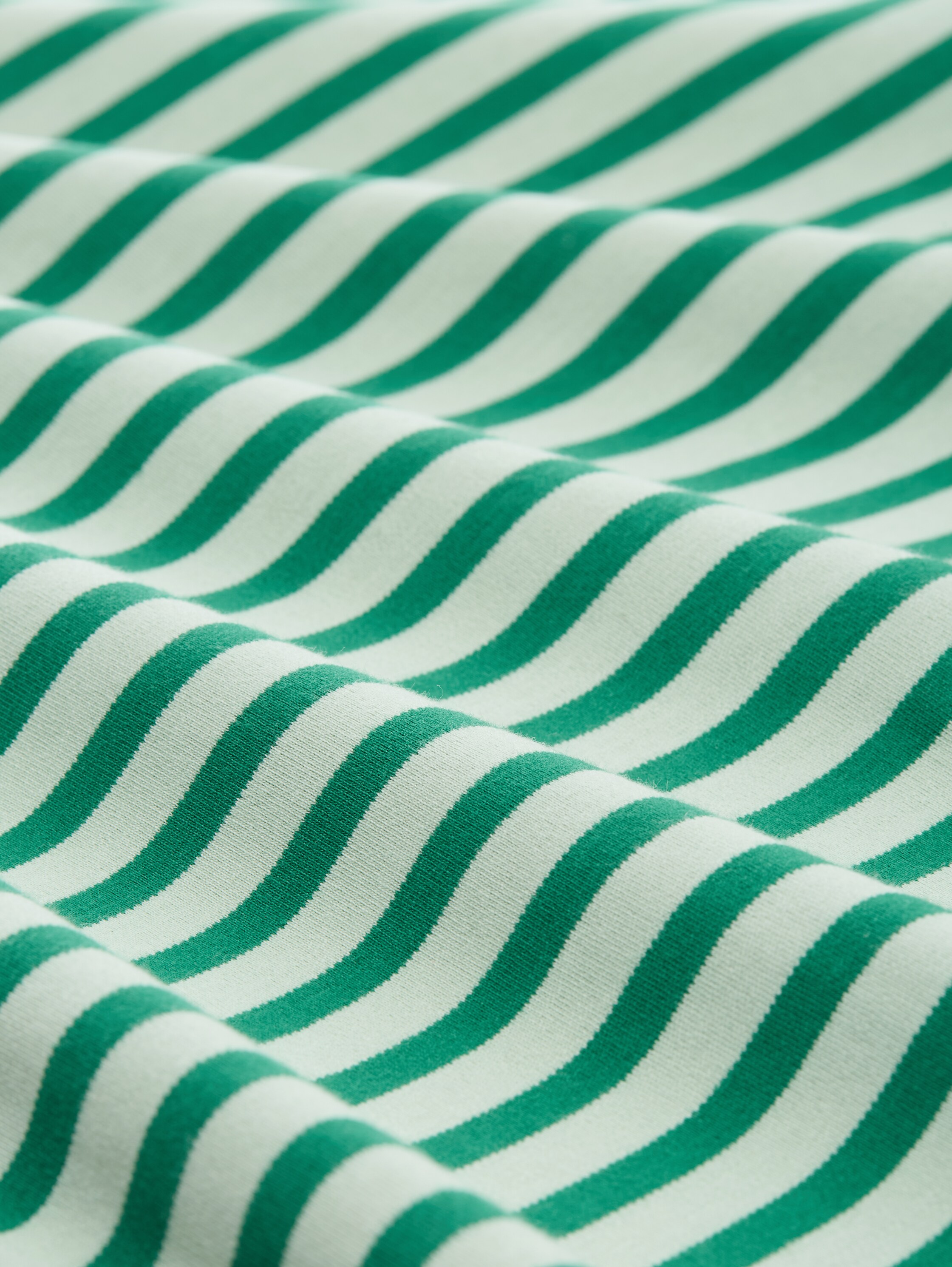Langarmshirt mit Streifenmuster - tonal_green_stripe - 