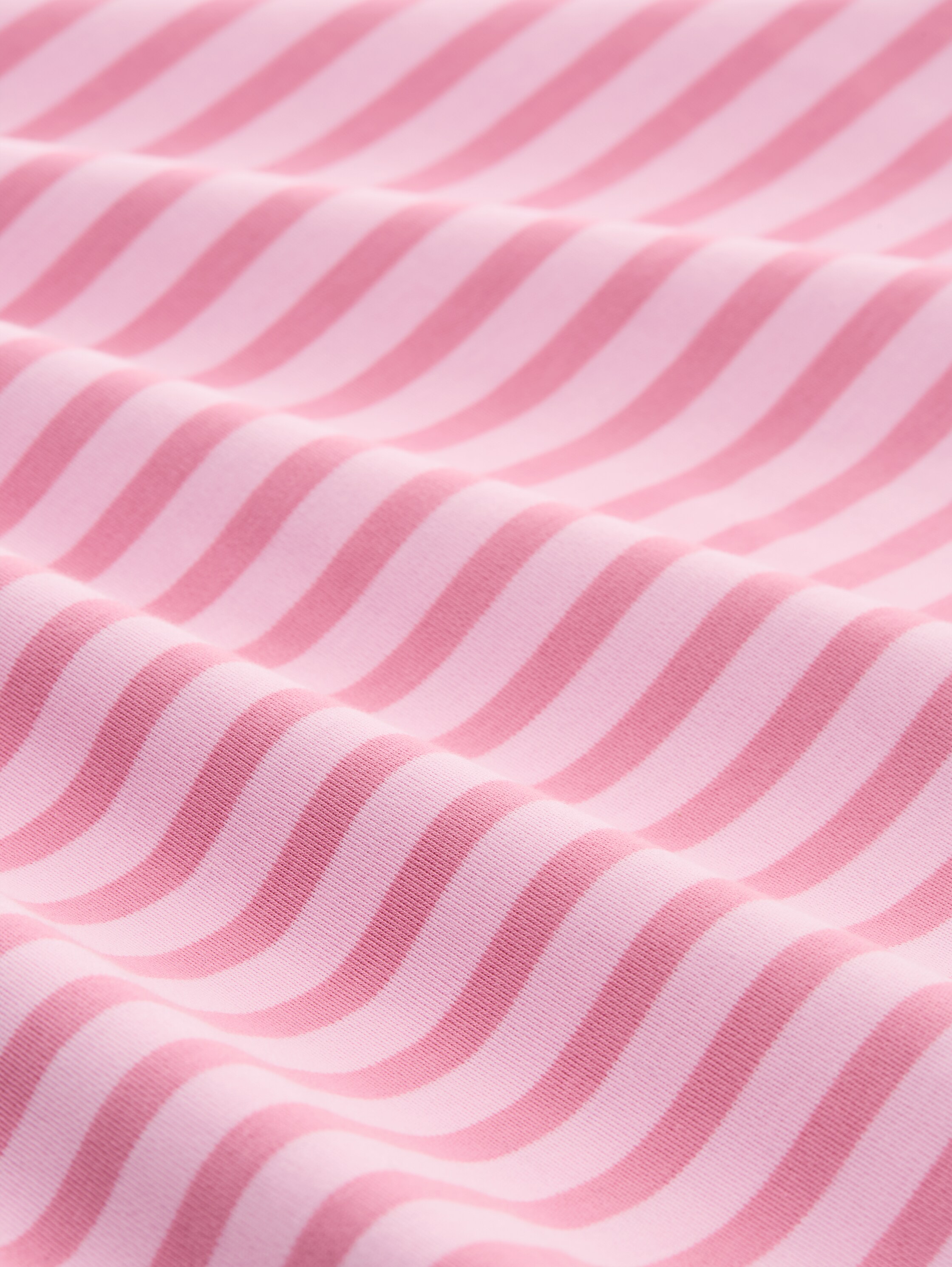 Langarmshirt mit Streifenmuster - tonal blush rose stripe - Material-Ansicht