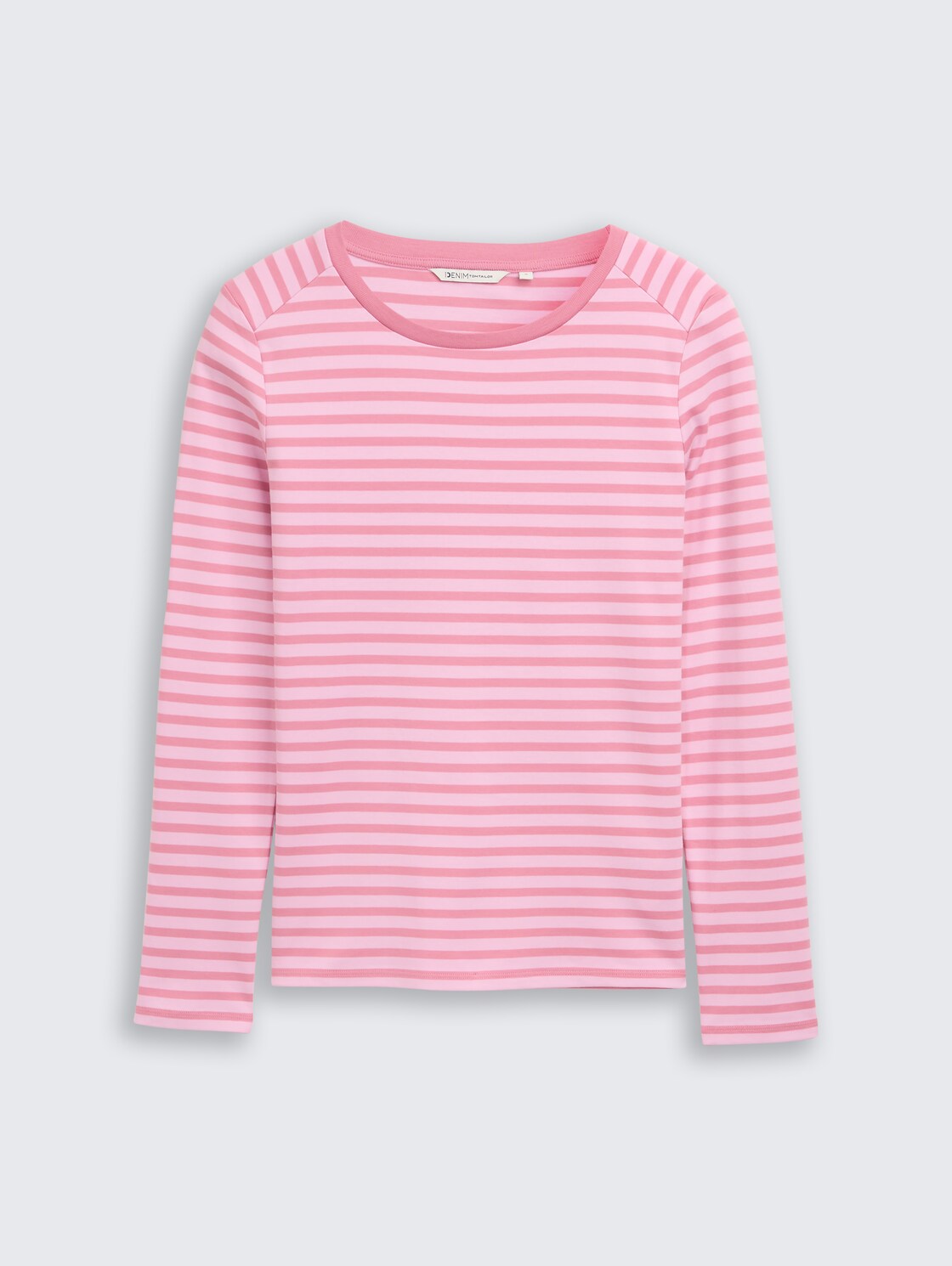 Langarmshirt mit Streifenmuster - tonal blush rose stripe - Vorder-Produkt-Ansicht