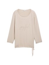 Geselecteerd, Shirt met 3/4 mouw door Tom Tailor, wit