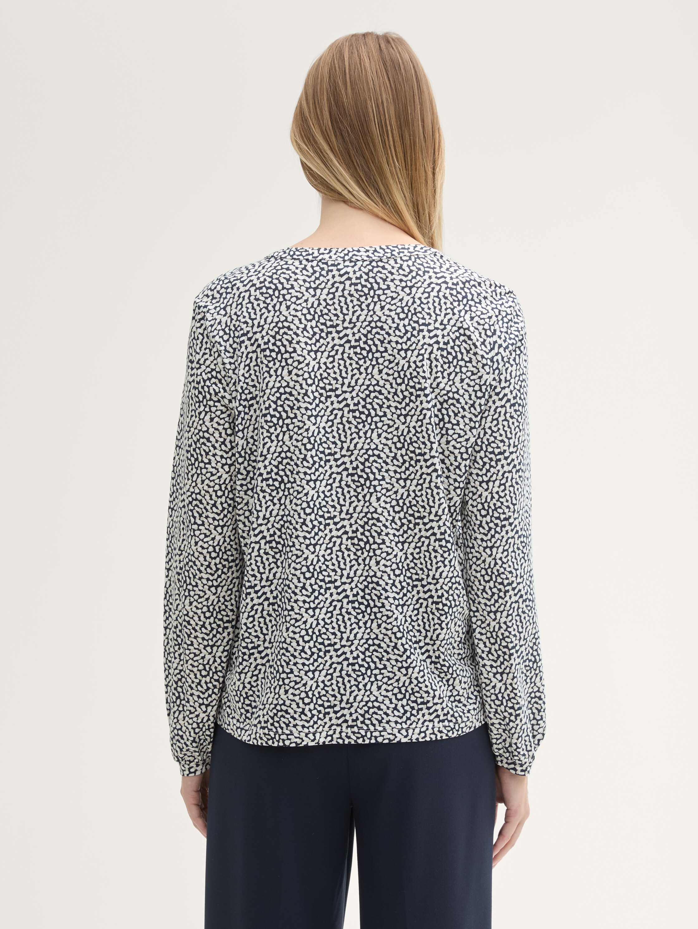 Gemusterte Bluse mit TENCEL™ Modal - 3