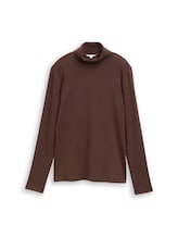 Nicht ausgewählt, Langarmshirt mit Rollkragen von , braun