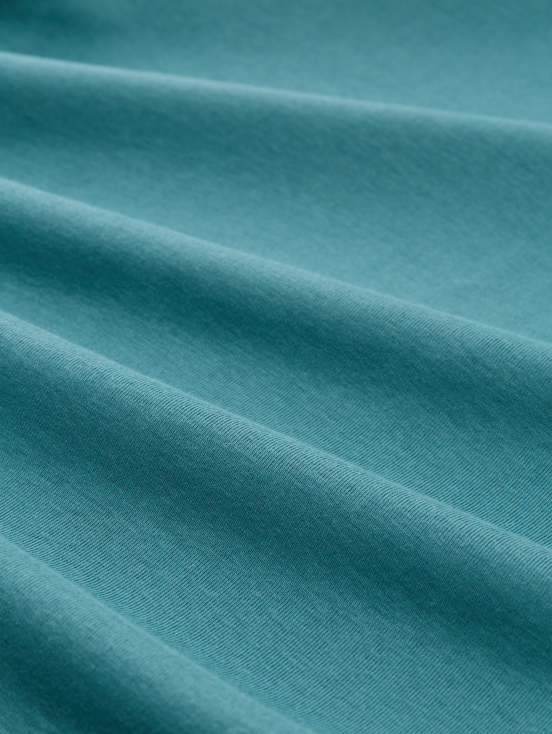 Shirt met lange mouwen en rolkraag - tropical teal - Materiaalweergave