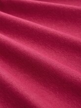 T-shirt à manches longues et col roulé - dark pink - Vue de la matière